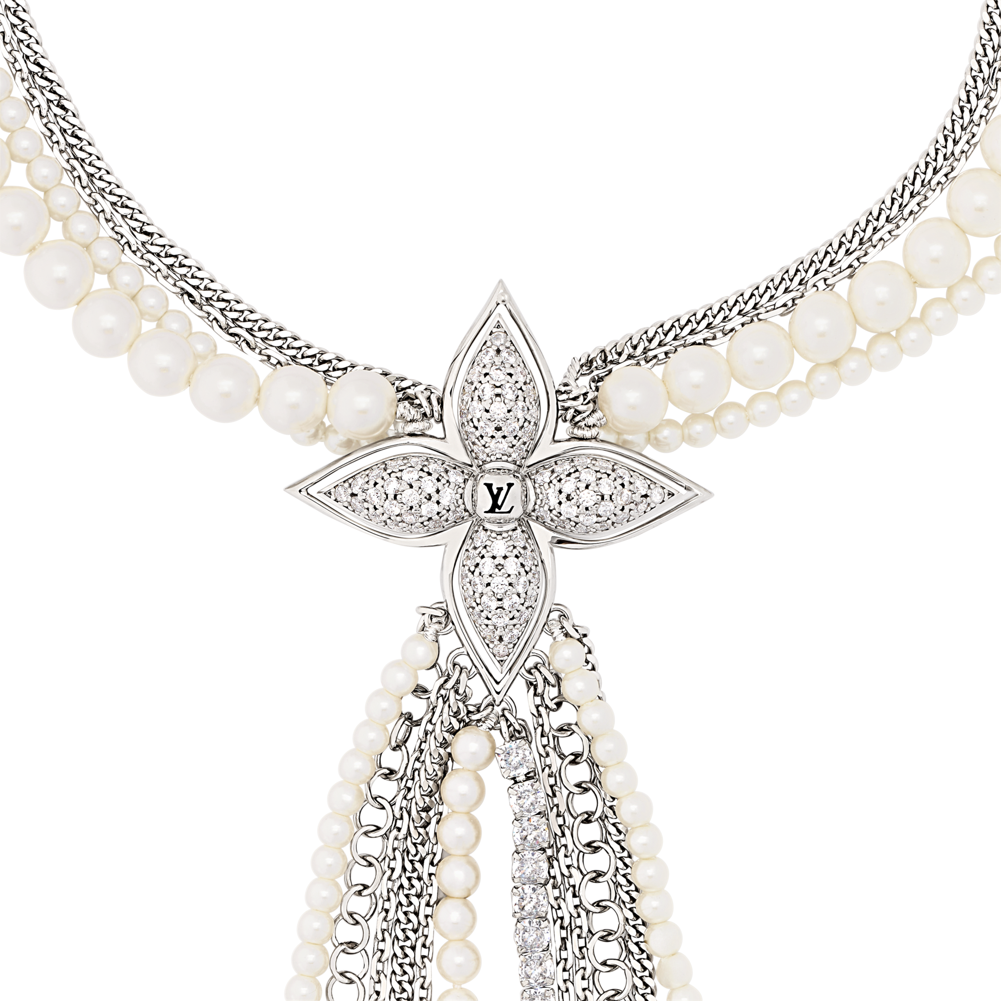 S00 Fashion Jewelry All Fashion Jewelry Midnight Flower Necklace | Louis Vuitton ® (Product zoom)