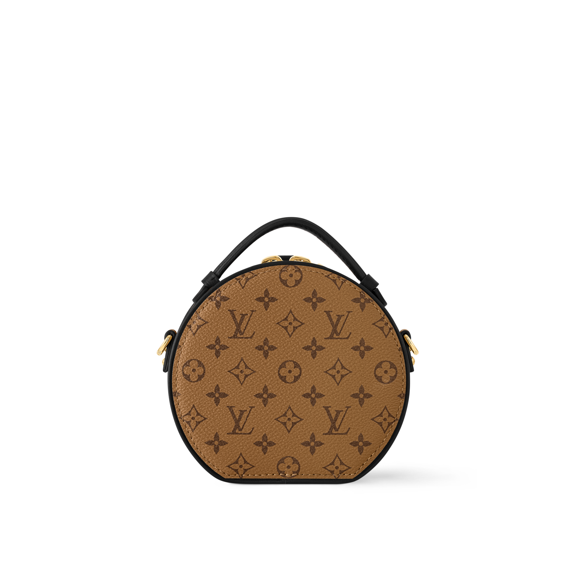 Monogram Reverse Small Leather Goods Wallets on Chain and Nano Bags Mini Boite Chapeau | Louis Vuitton ® (Product zoom)