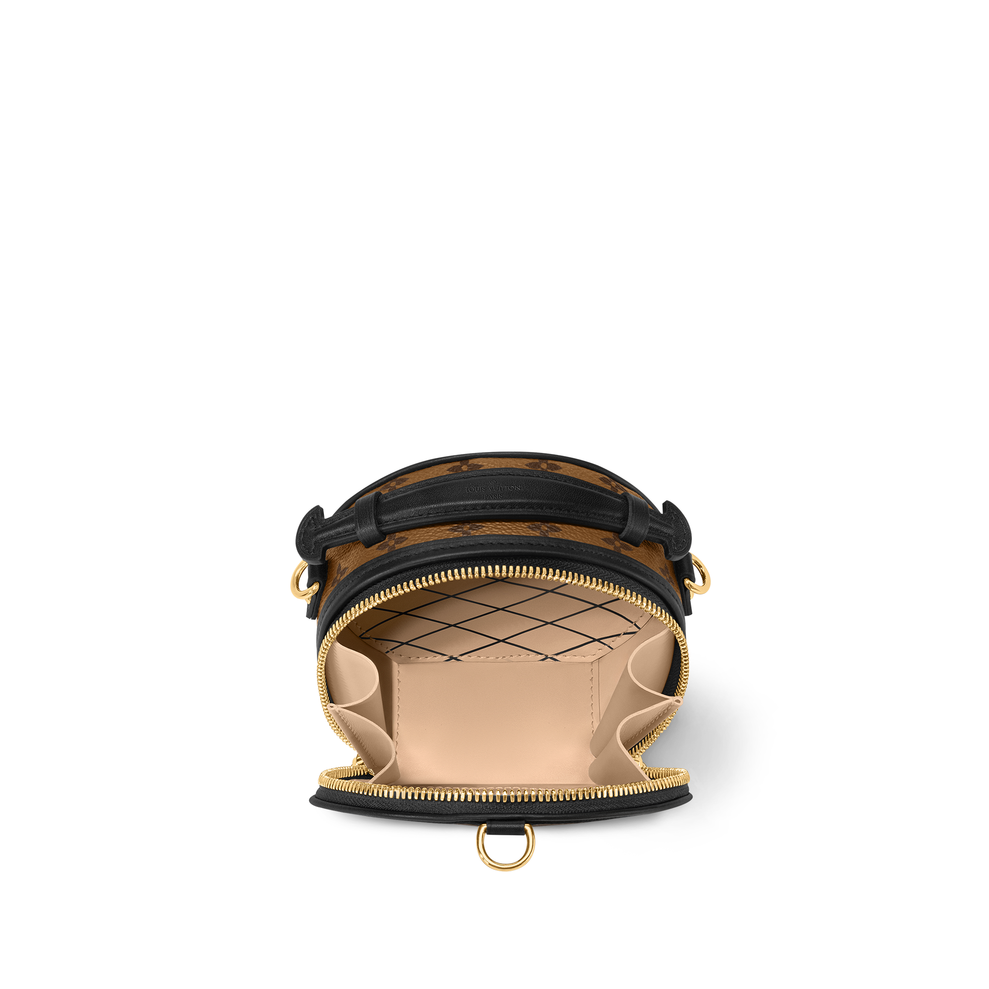 Monogram Reverse Small Leather Goods Wallets on Chain and Nano Bags Mini Boite Chapeau | Louis Vuitton ® (Product zoom)