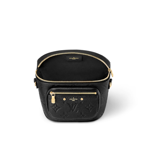 Monogram Empreinte Leather Handbags All Handbags Mini Bumbag | Louis Vuitton ® (Product zoom)