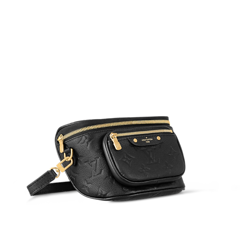 Monogram Empreinte Leather Handbags All Handbags Mini Bumbag | Louis Vuitton ® (Product zoom)