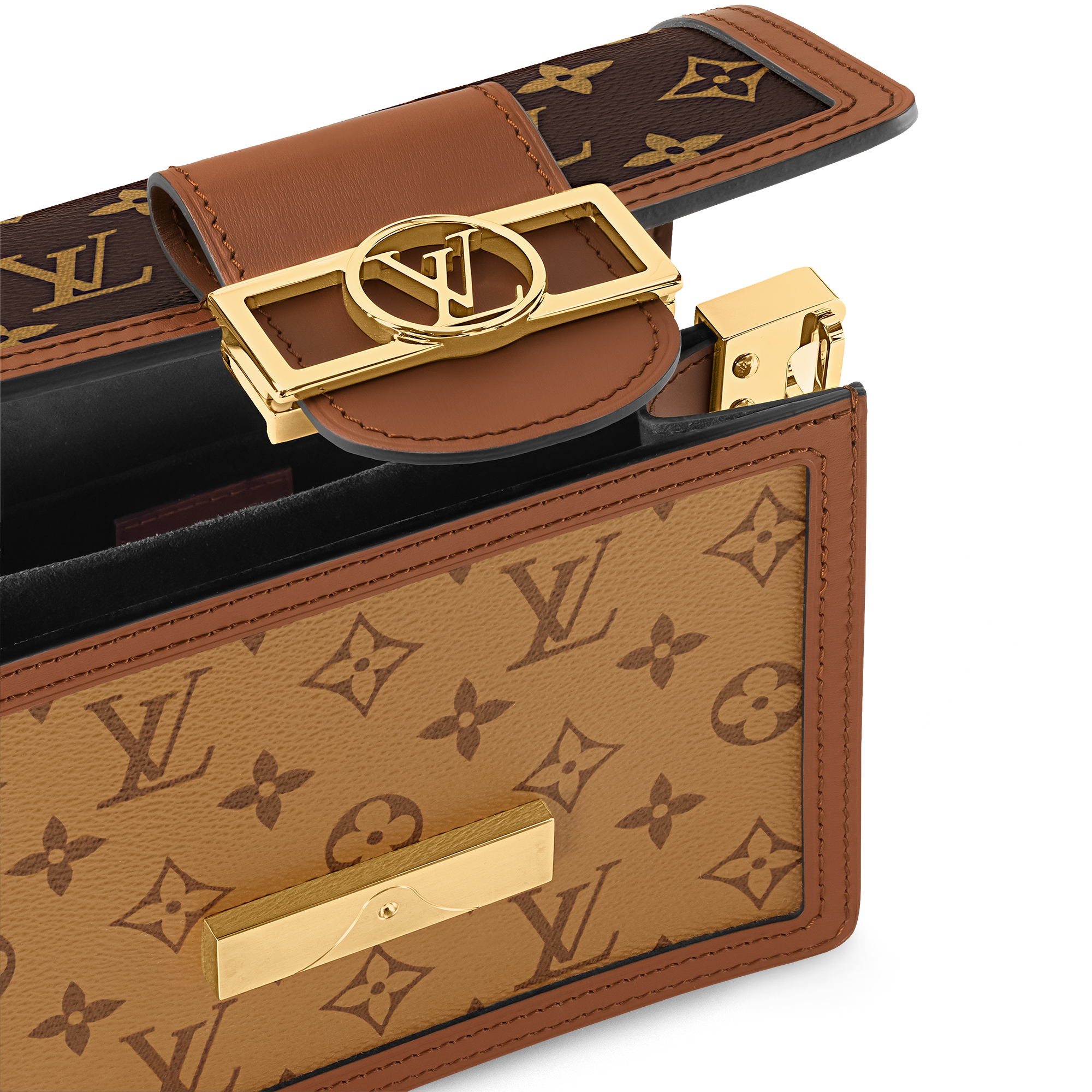 Other Monogram Canvas Handbags All Handbags Mini Dauphine | Louis Vuitton ® (Product zoom)