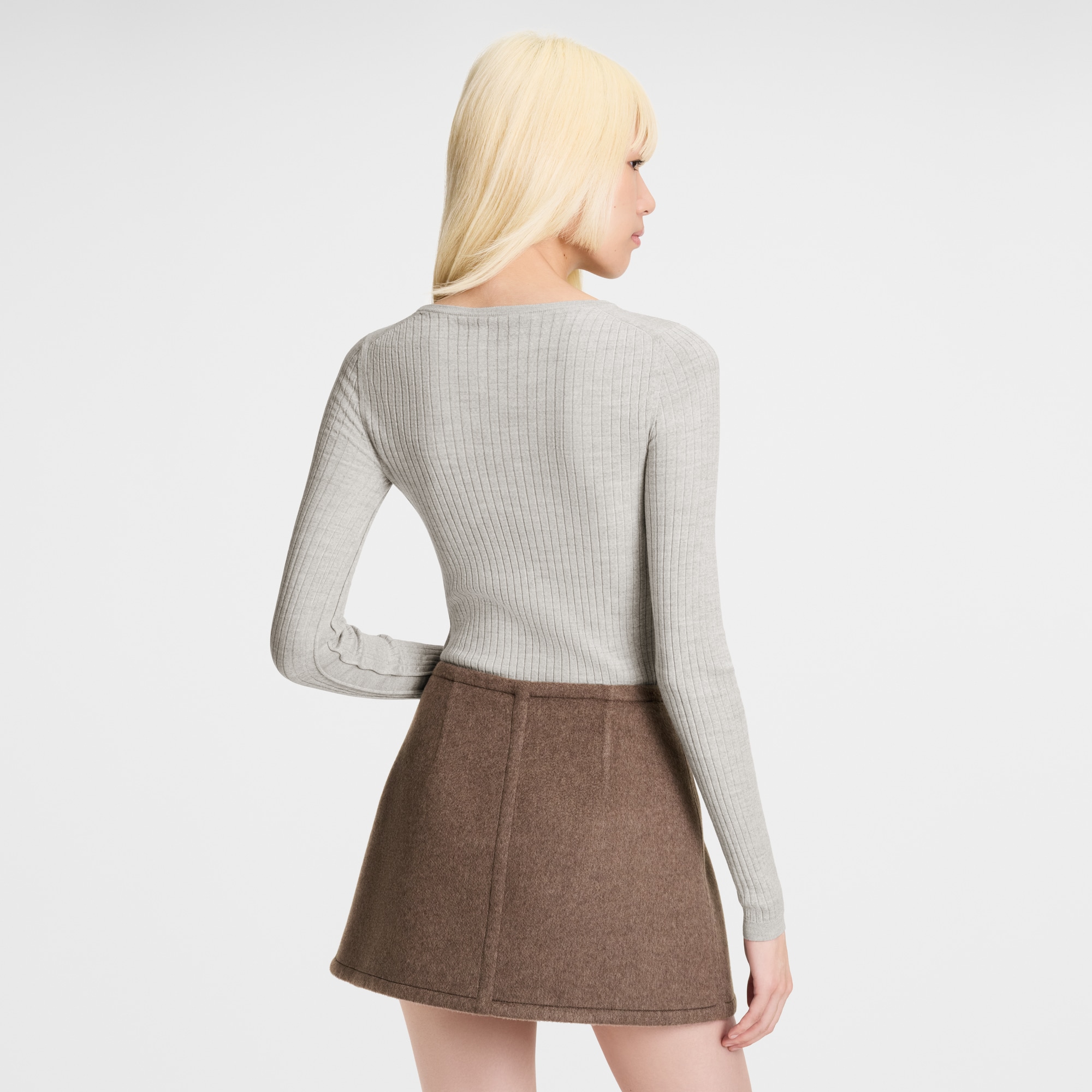  Prêt-à-Porter Jupes et Shorts Mini-jupe portefeuille à lien en dentelle | Louis Vuitton ® (Zoom produit)