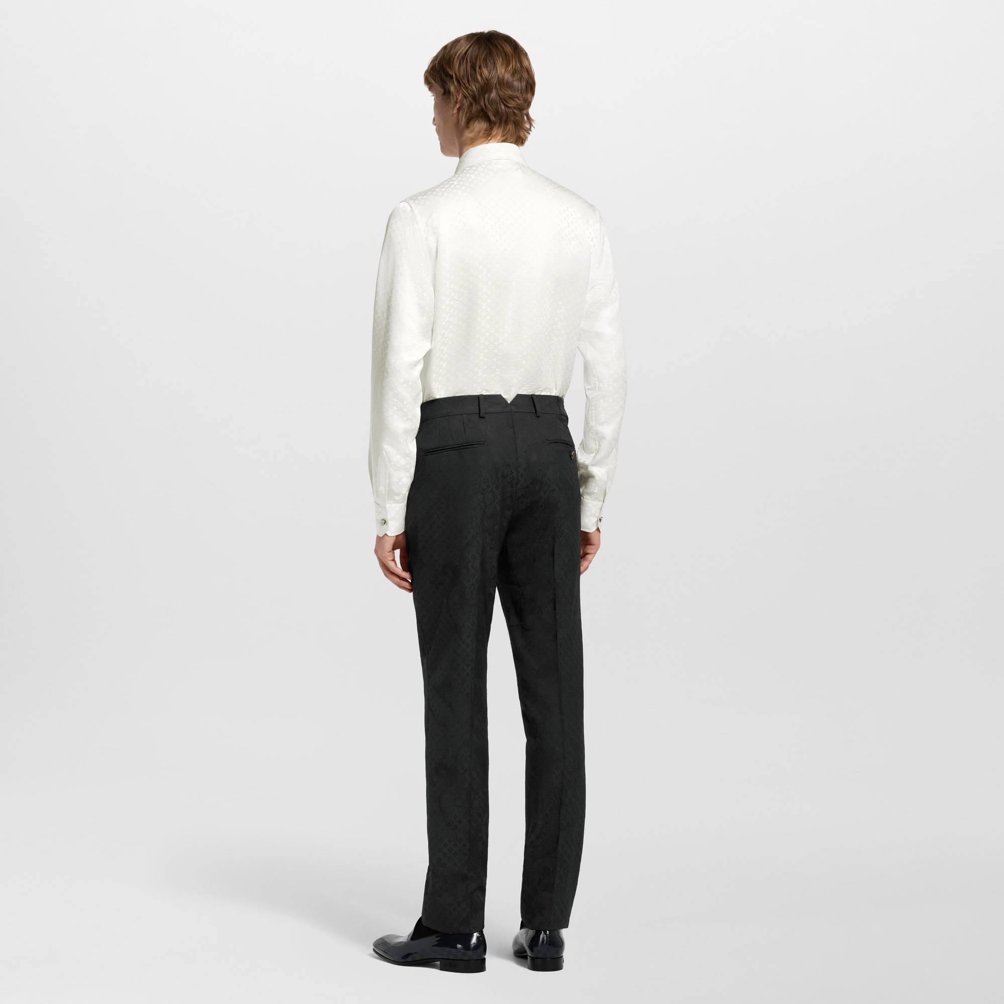  Ready-to-Wear Shirts Mini Monogram Silk Evening Shirt | Louis Vuitton ® (Product zoom)