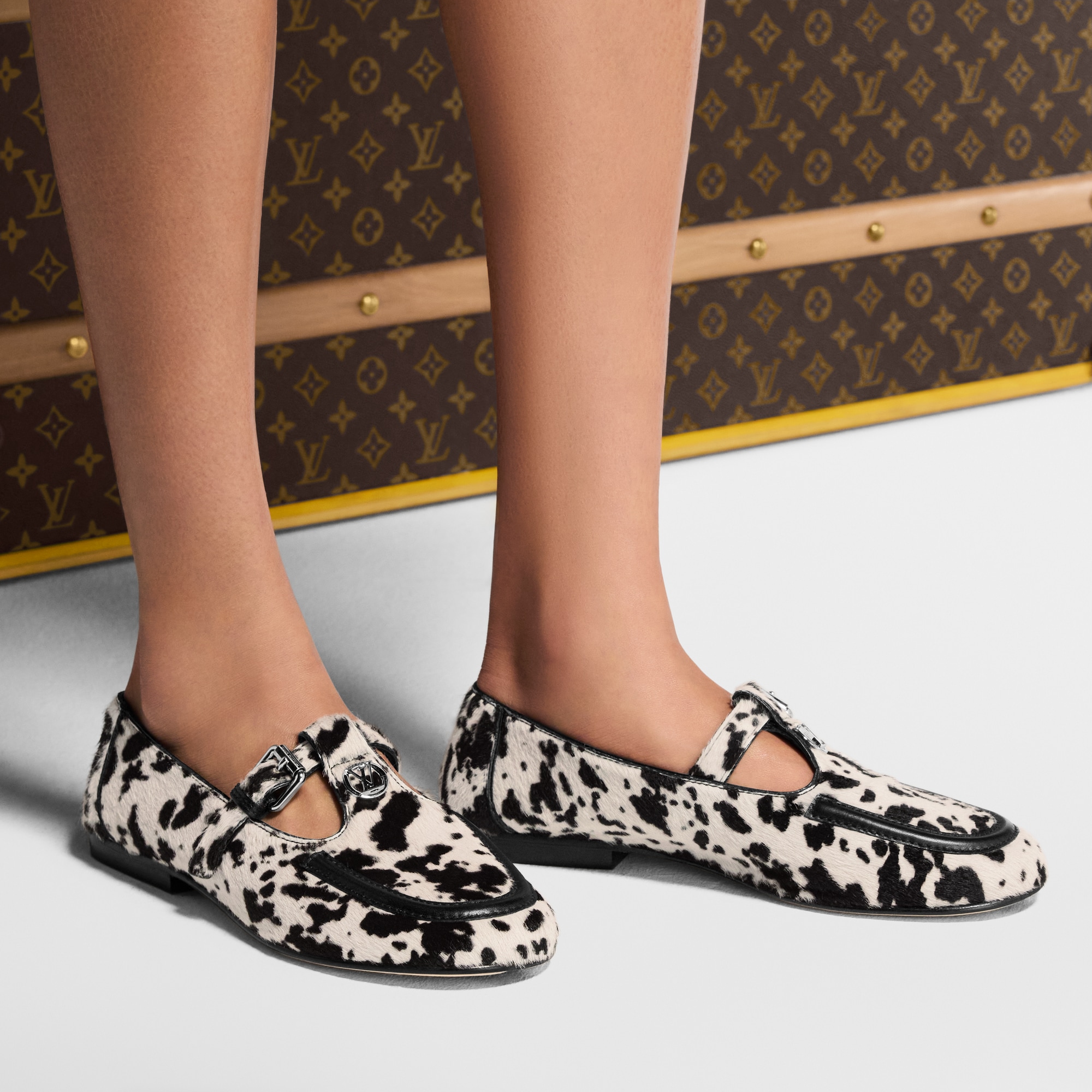  Souliers Flâneurs et Ballerinas Mocassin baby plat Soho | Louis Vuitton ® (Zoom produit)