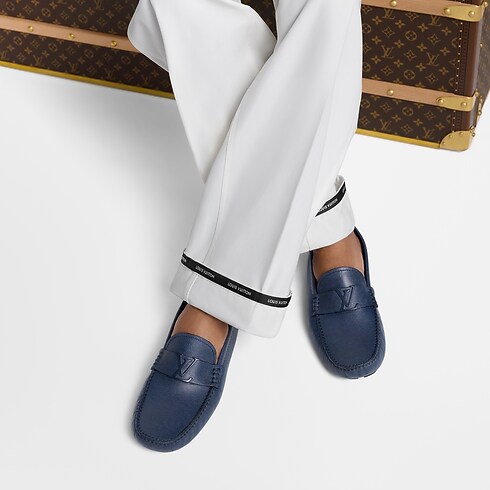 Souliers Flâneurs et Mocassins Mocassin LV Monza Taïga | Louis Vuitton ® (Zoom produit)
