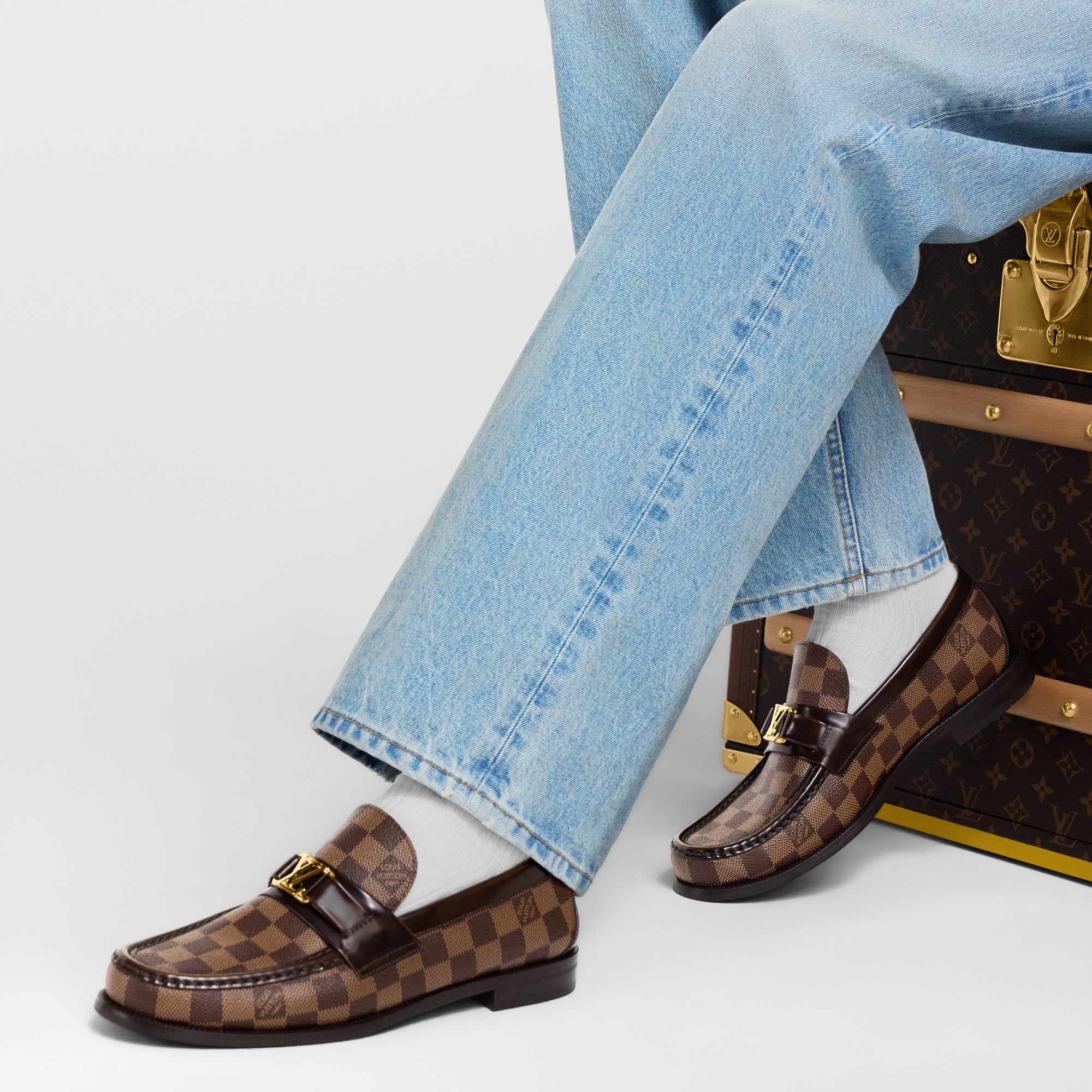  Souliers Flâneurs et Mocassins Mocassin Major | Louis Vuitton ® (Zoom produit)