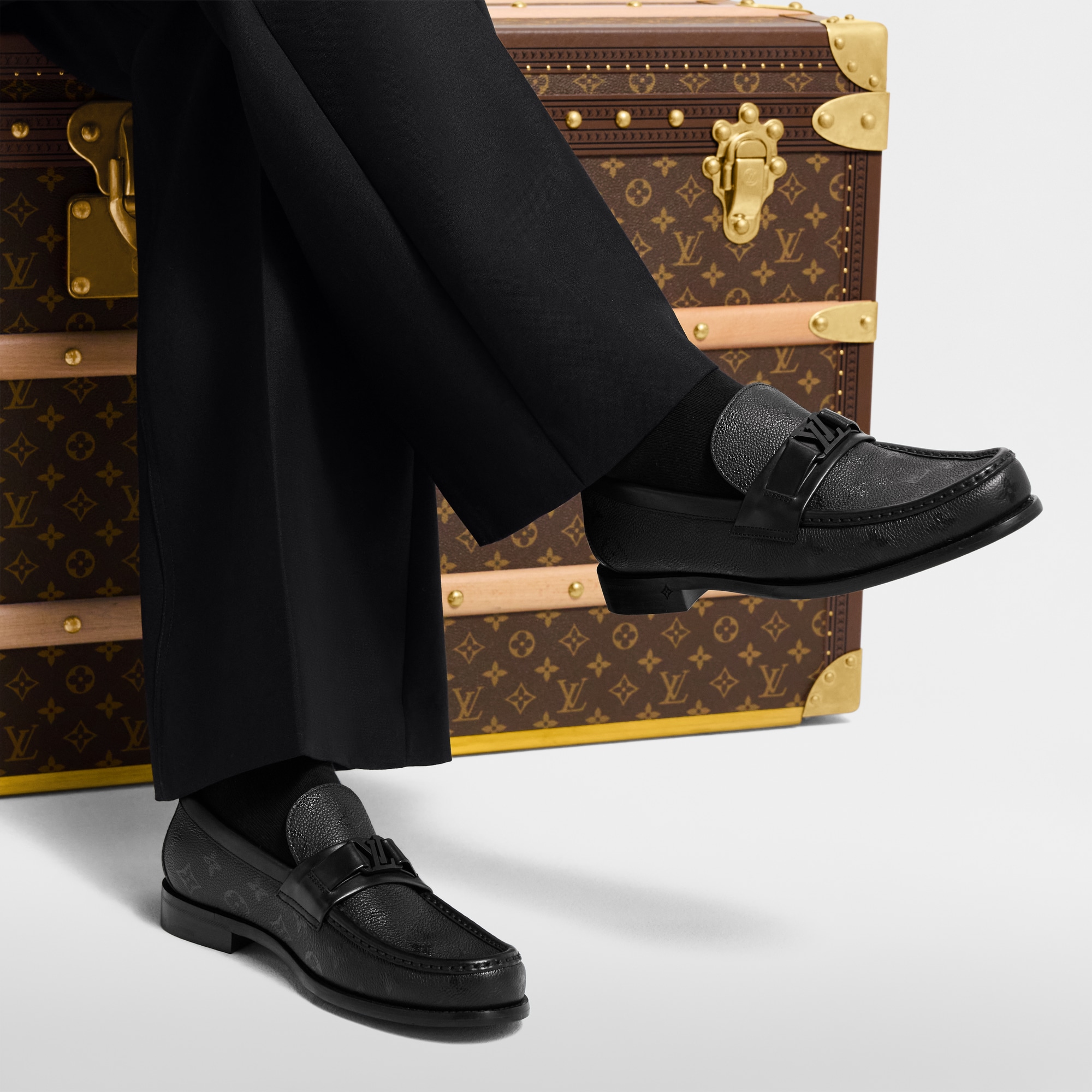  Souliers Flâneurs et Mocassins Mocassin Major | Louis Vuitton ® (Zoom produit)