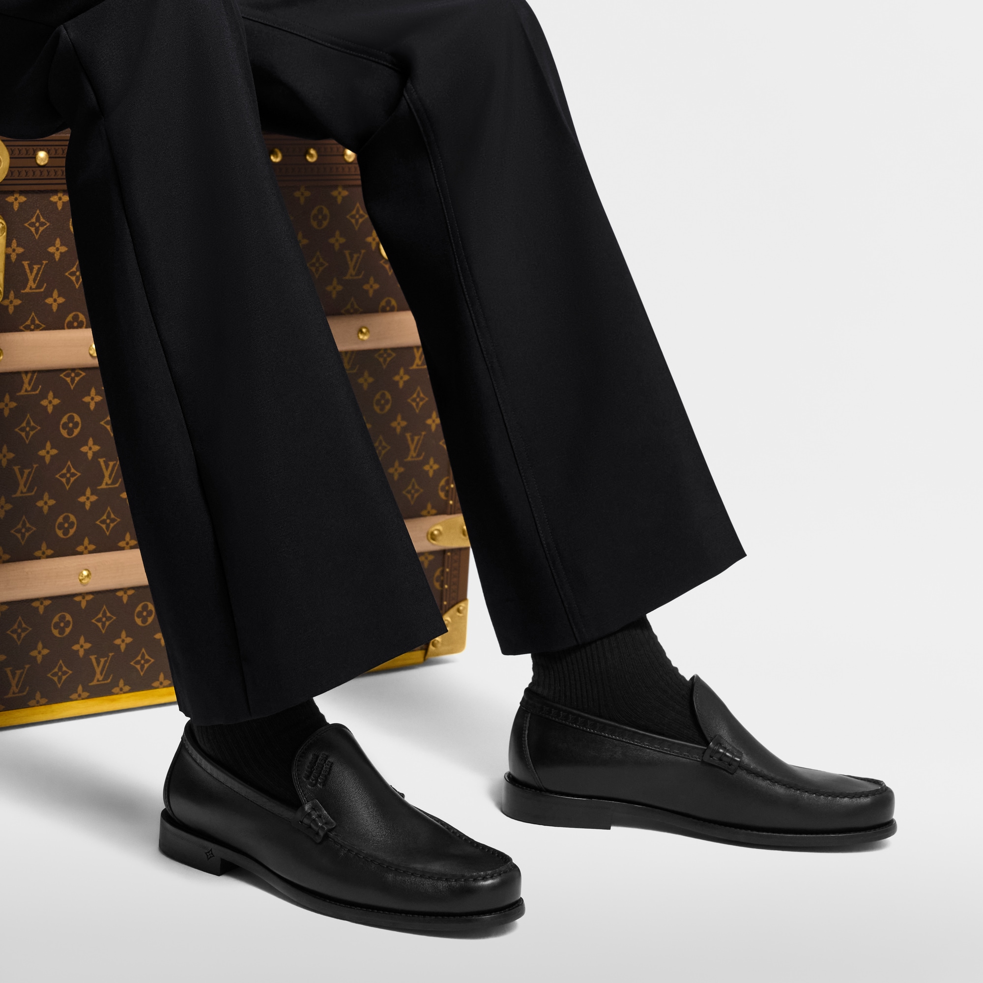  Souliers Flâneurs et Mocassins Mocassin Major | Louis Vuitton ® (Zoom produit)