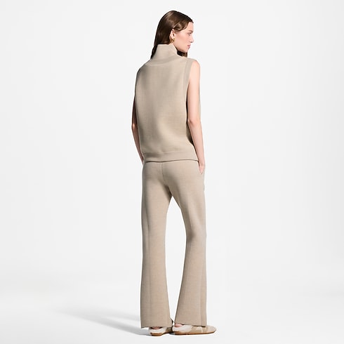 Ready-to-Wear Knitwear Monogram Accent Half-Zip Top | Louis Vuitton ® (Product zoom)