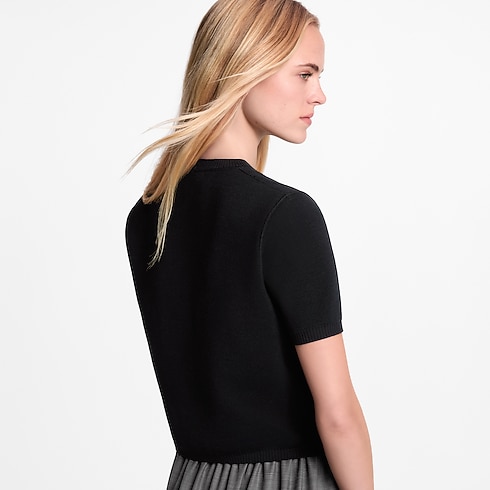 Ready-to-Wear Tops Monogram Accent Knit Top | Louis Vuitton ® (Product zoom)