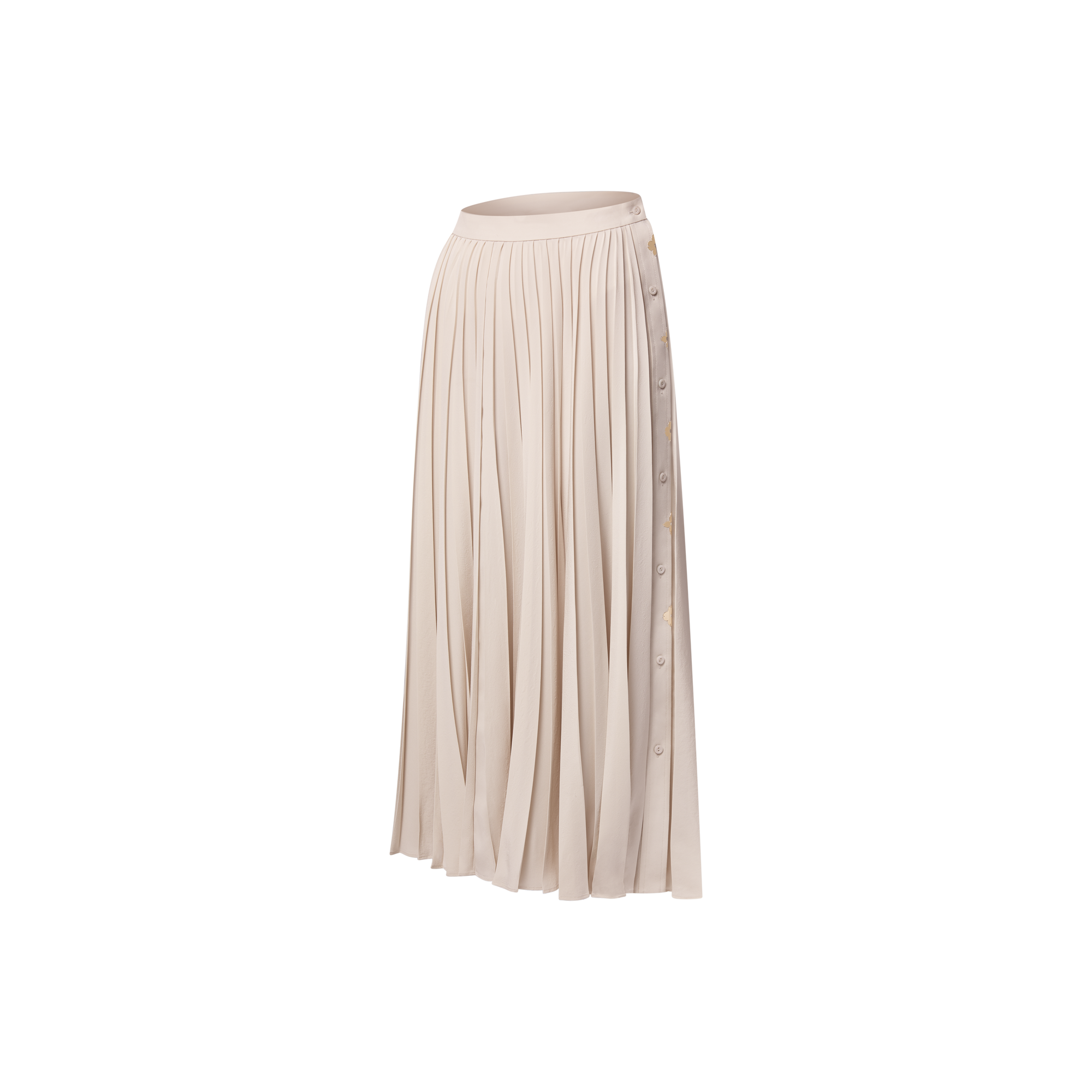  Ready-to-Wear Skirts and Shorts Monogram Accent Pleated Skirt | Louis Vuitton ® (Product zoom)