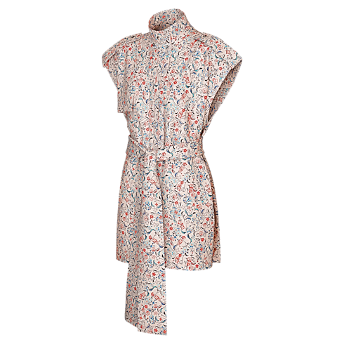 Ready-to-Wear Dresses Monogram Bloom Belted Dress | Louis Vuitton ® (Product zoom)