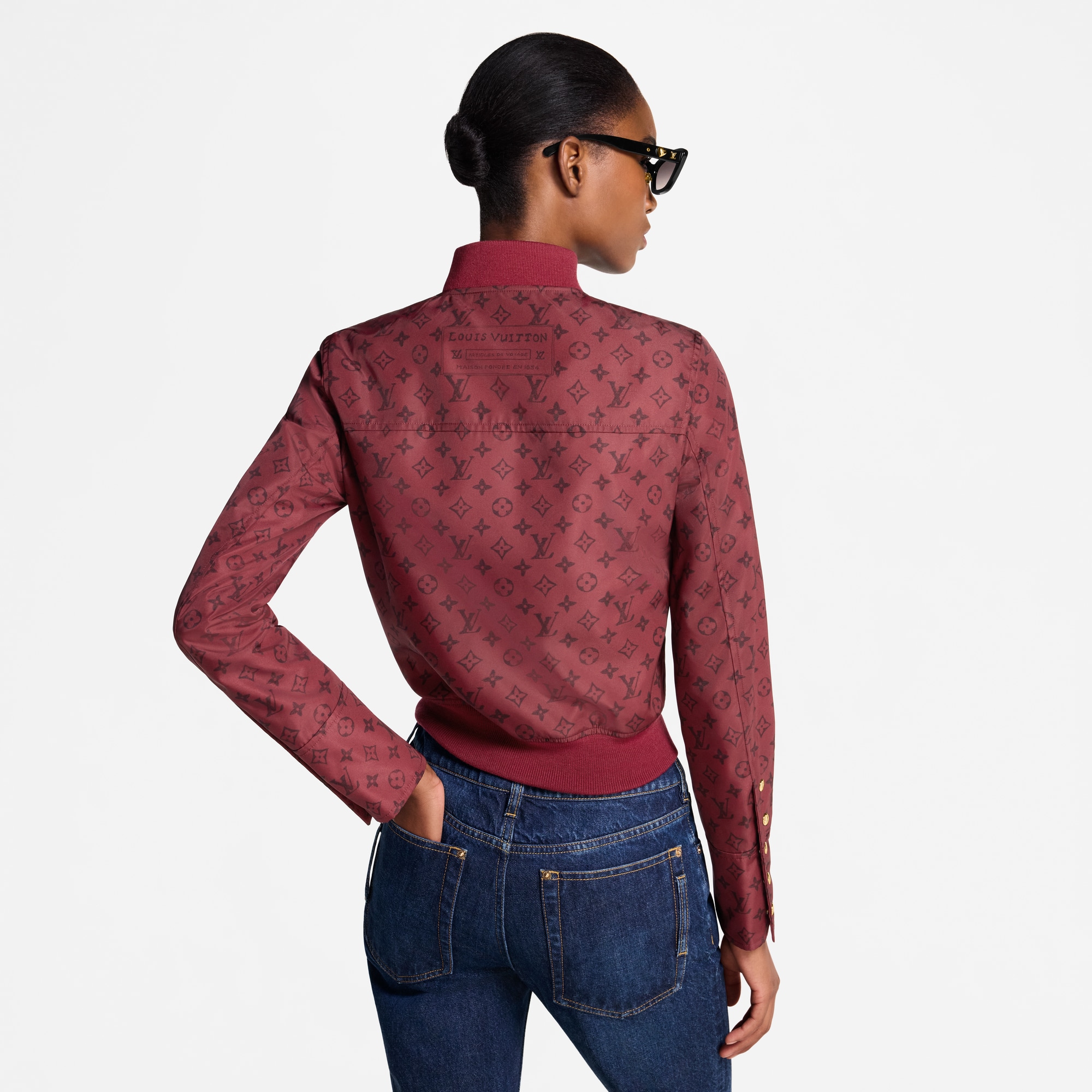  Ready-to-Wear Coats and Jackets Monogram Bomber Jacket | Louis Vuitton ® (Product zoom)