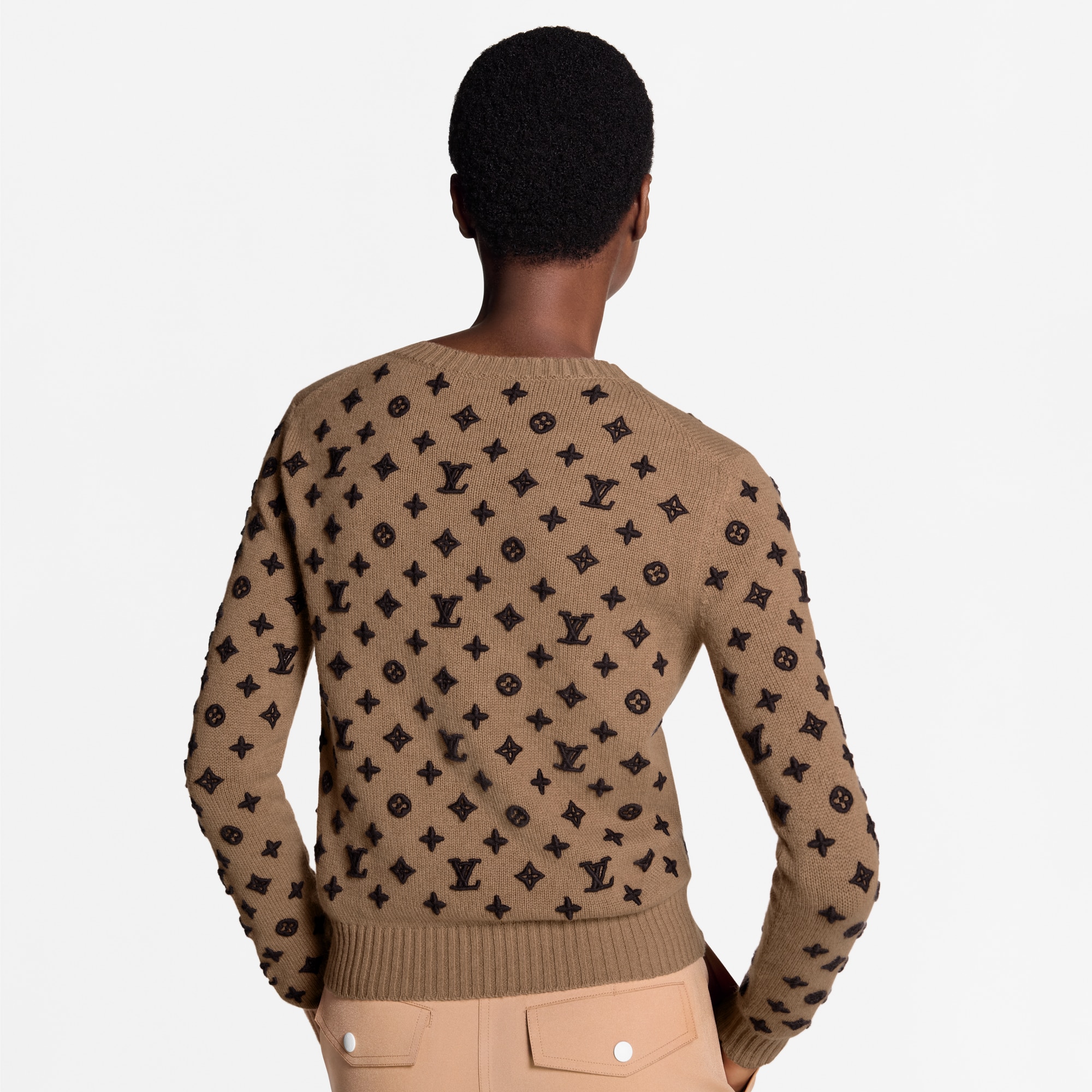  Ready-to-Wear Knitwear Monogram Cashmere Pullover | Louis Vuitton ® (Product zoom)
