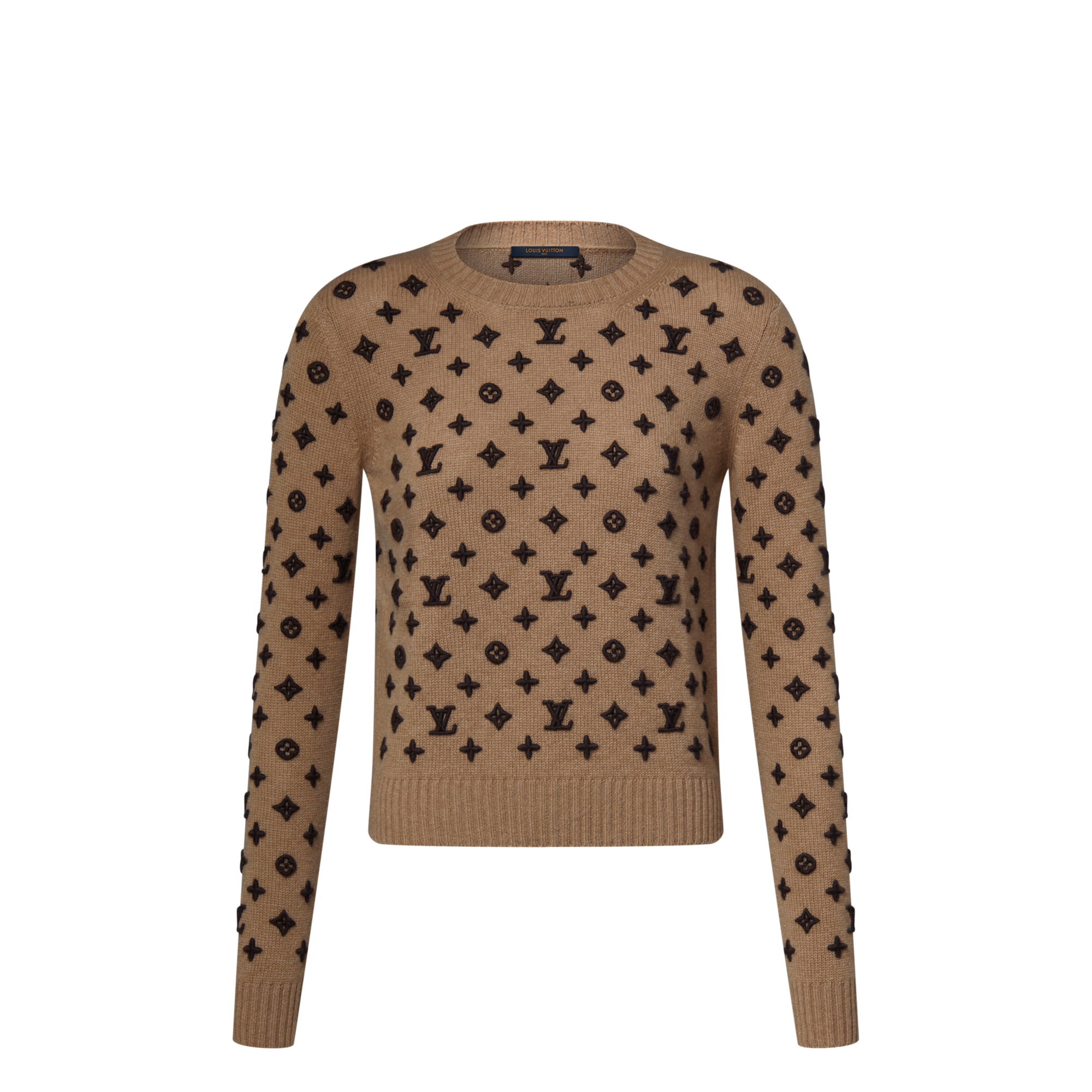  Ready-to-Wear Knitwear Monogram Cashmere Pullover | Louis Vuitton ® (Product zoom)