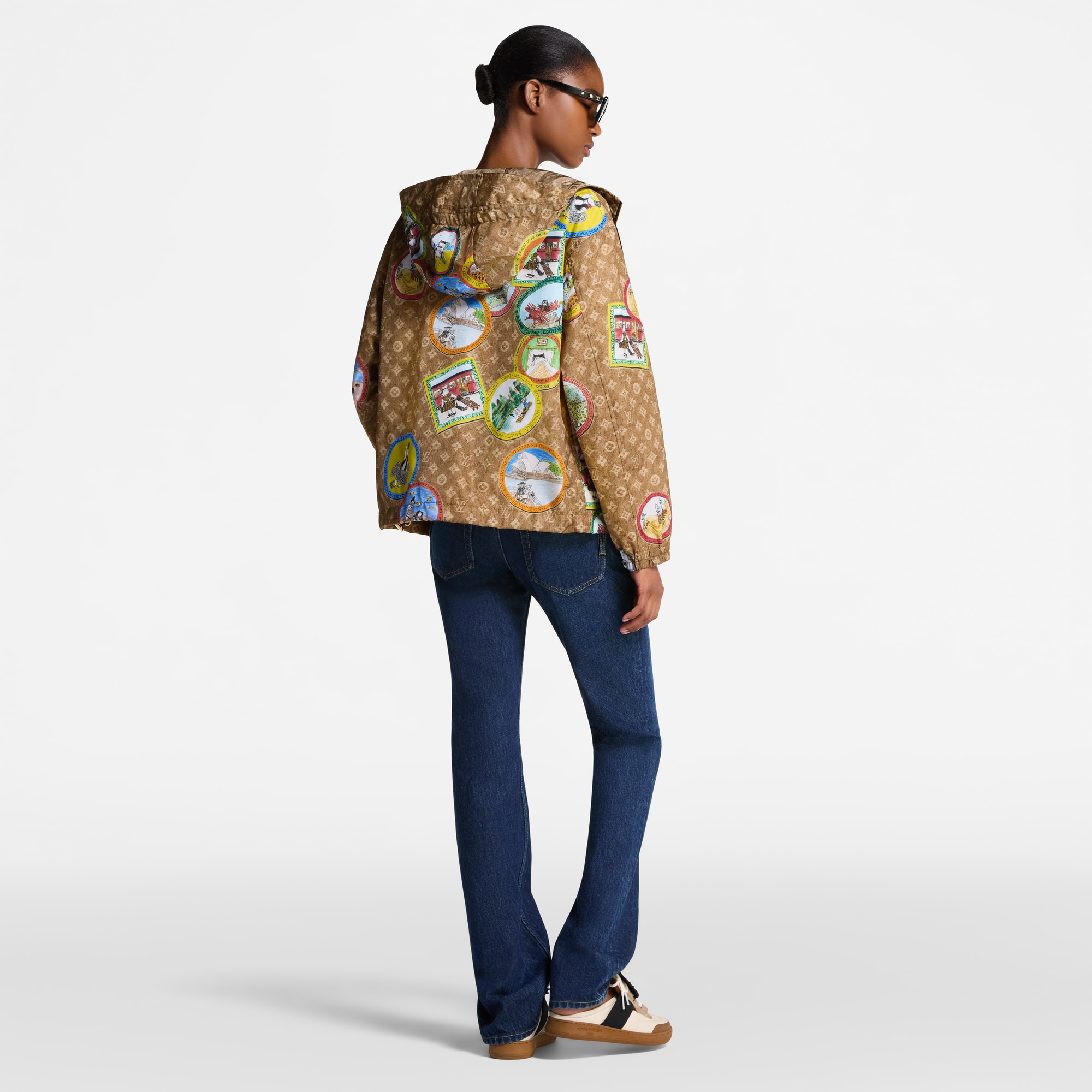  Ready-to-Wear Coats and Jackets Monogram Cat Stamp Parka | Louis Vuitton ® (Product zoom)
