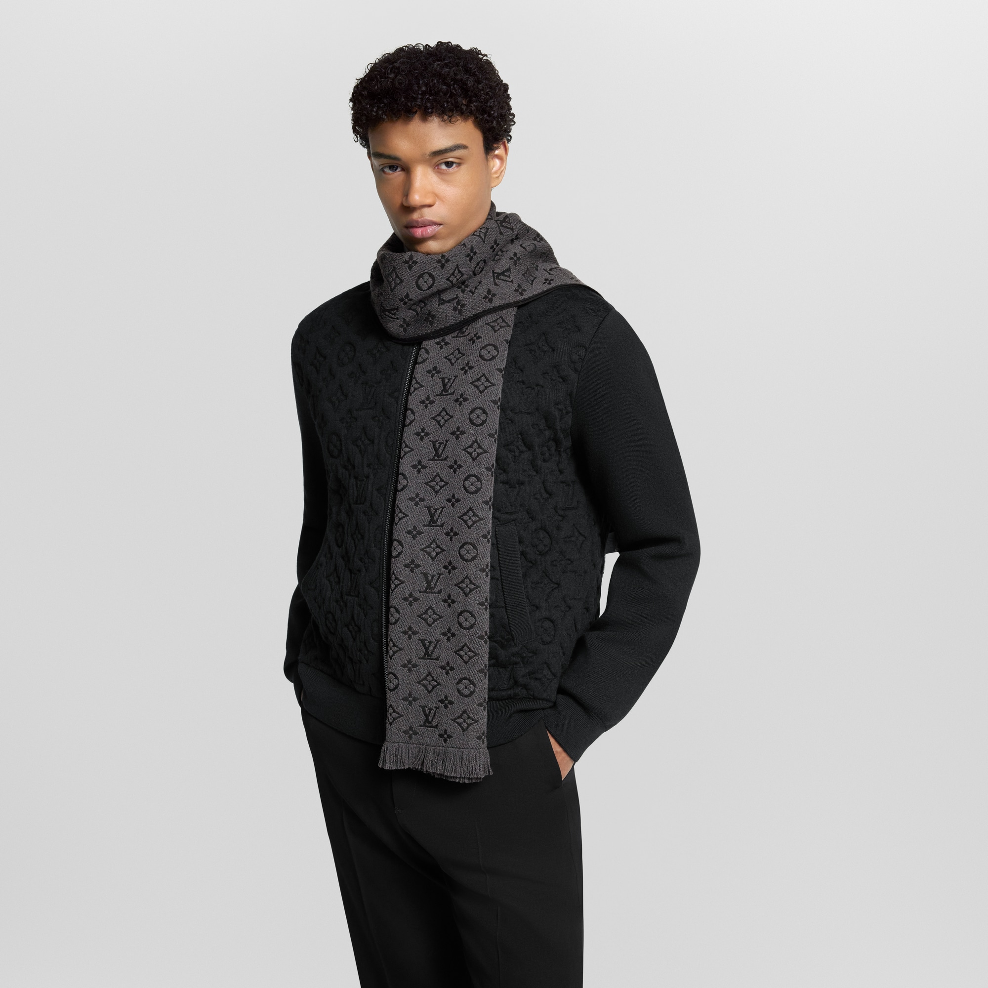 S00 Accessories Scarves Monogram Classic scarf | Louis Vuitton ® (Product zoom)