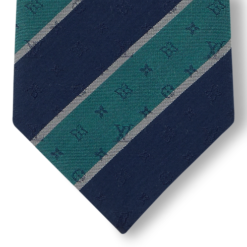 Monogram Club Tie Detail View