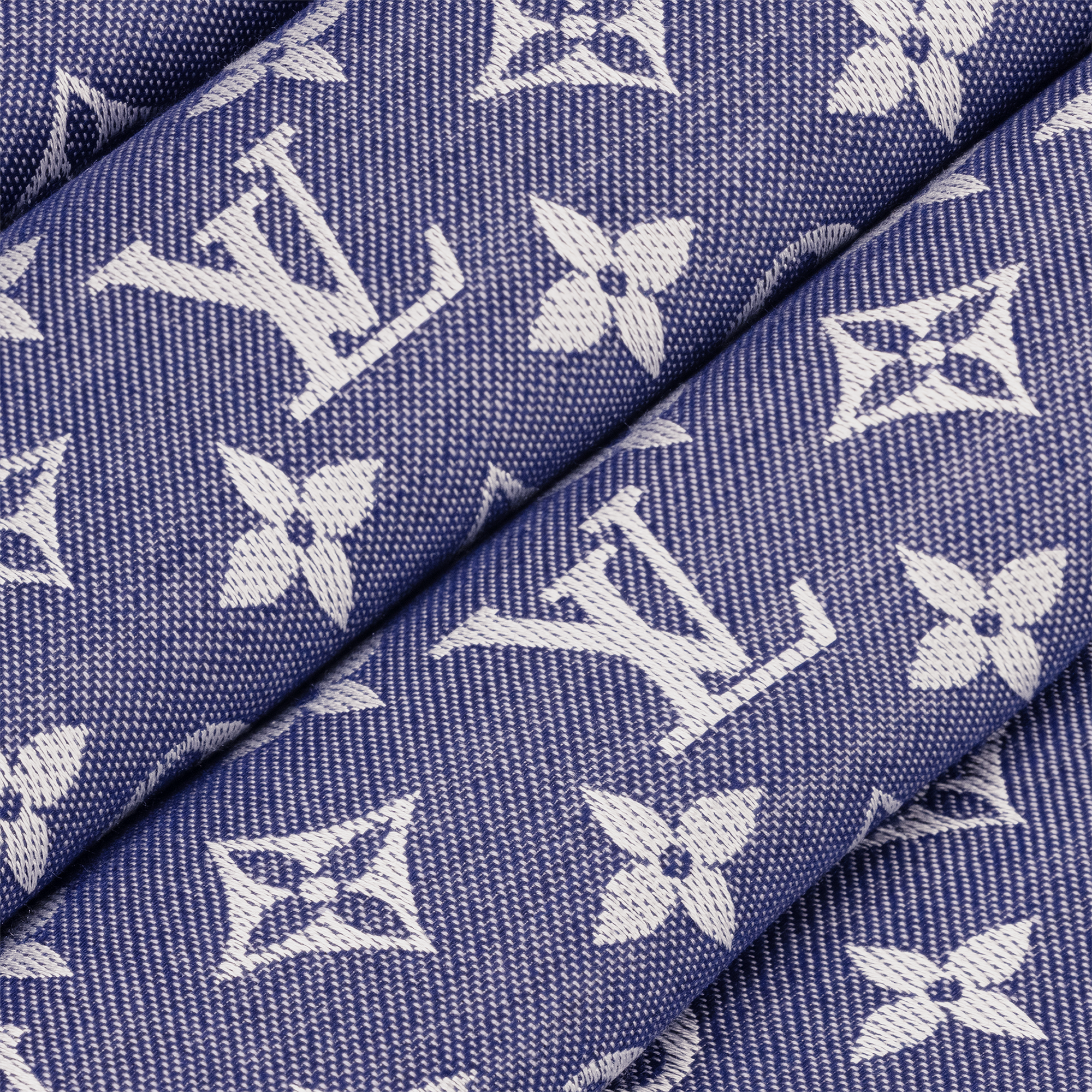 S00 Accessories Shawls and Stoles Monogram Denim Shawl | Louis Vuitton ® (Product zoom)