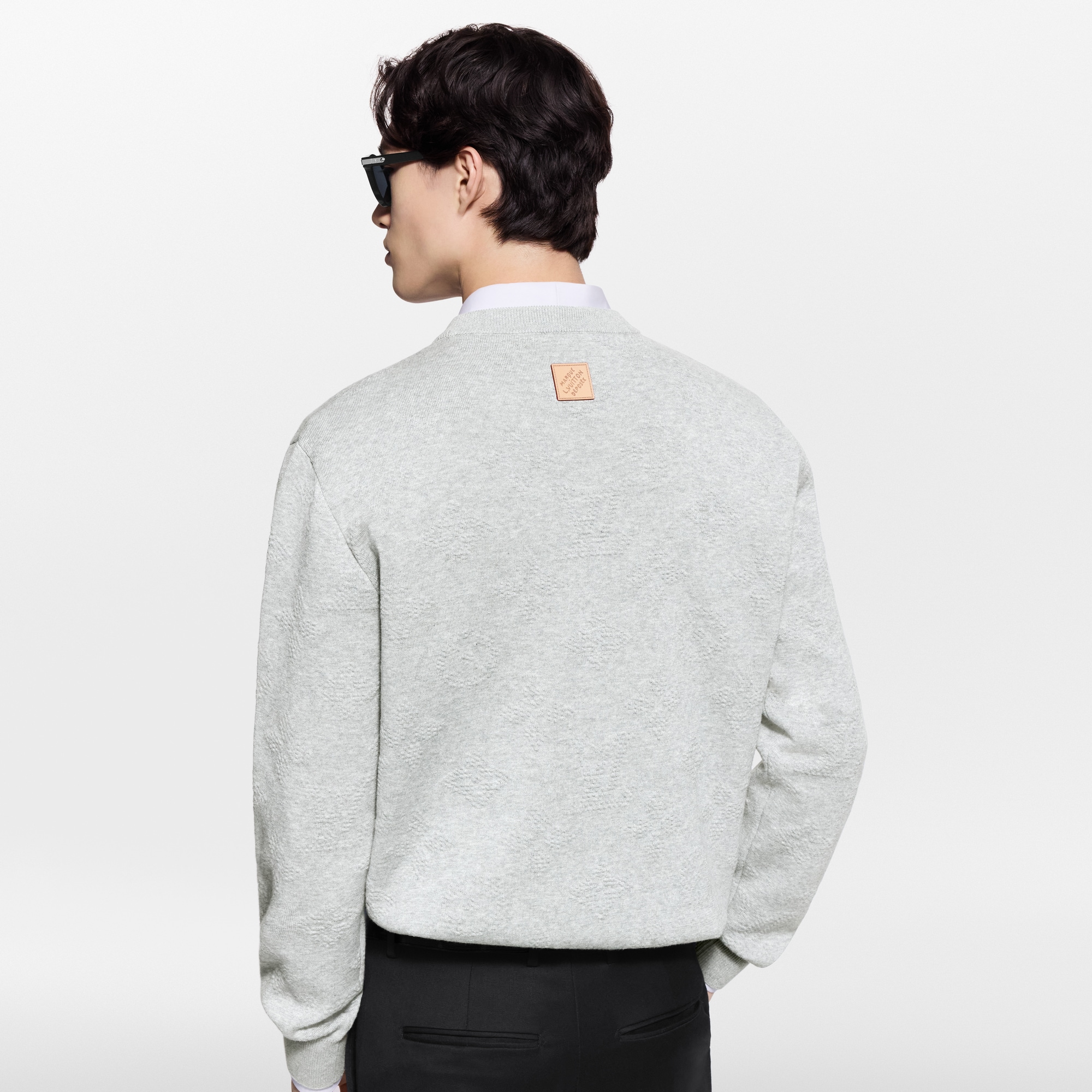  Ready-to-Wear All Ready-to-Wear Monogram Embossed Pullover | Louis Vuitton ® (Product zoom)