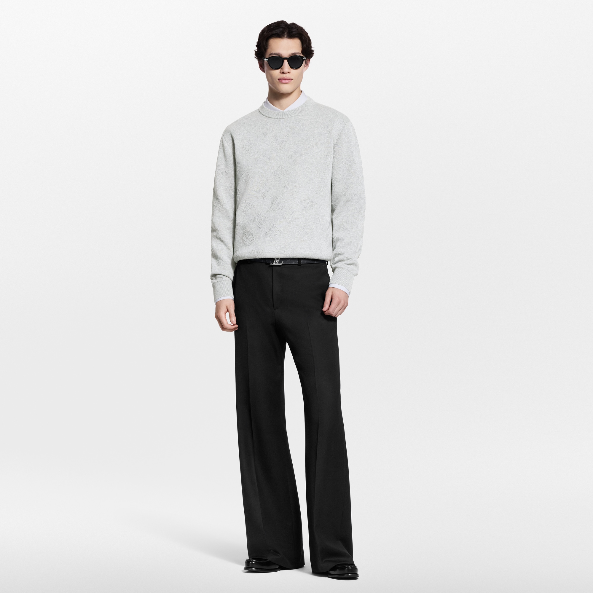  Ready-to-Wear All Ready-to-Wear Monogram Embossed Pullover | Louis Vuitton ® (Product zoom)