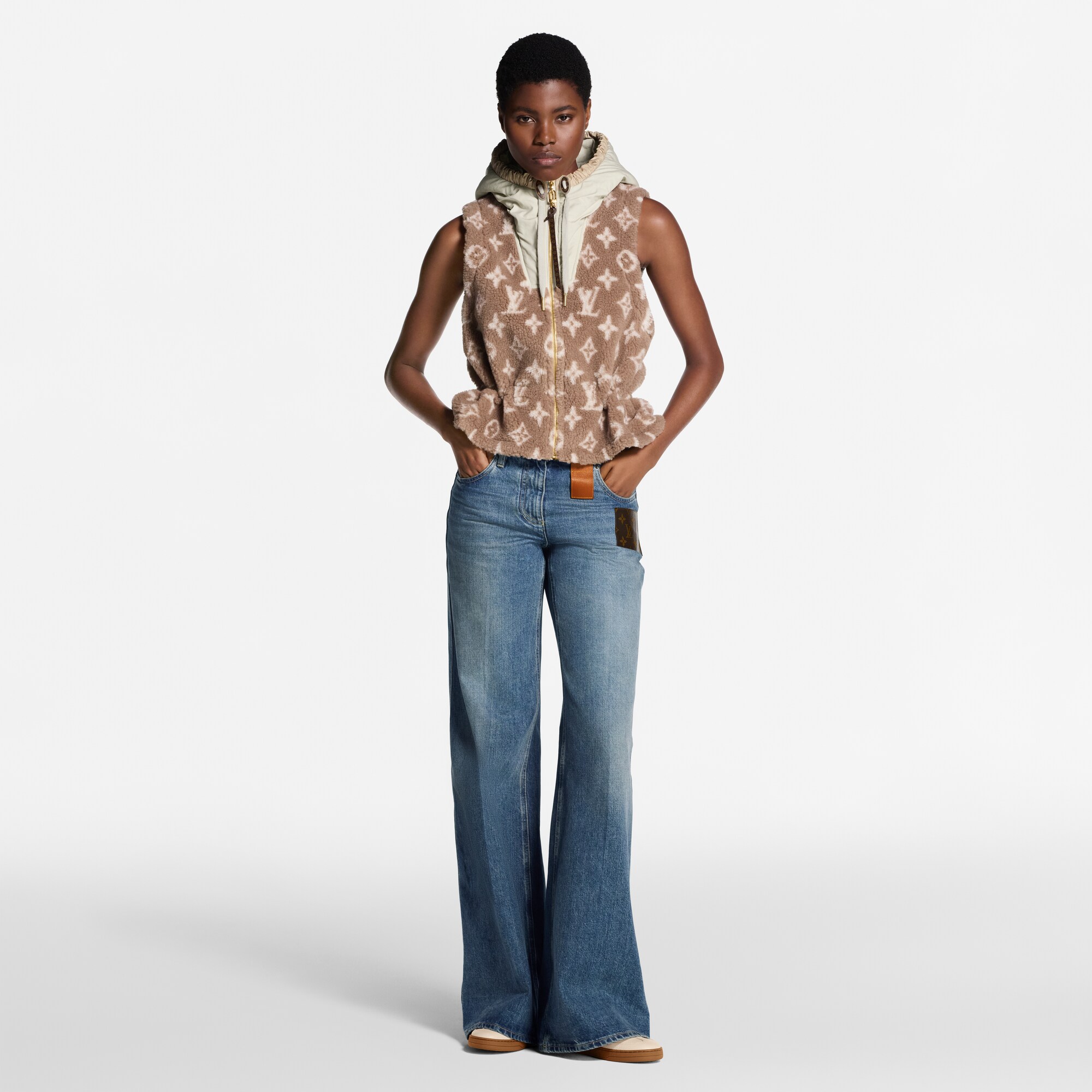  Ready-to-Wear Coats and Jackets Monogram Fleece Gilet | Louis Vuitton ® (Product zoom)