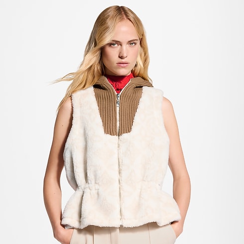 Ready-to-Wear Coats and Jackets Monogram Fleece Gilet | Louis Vuitton ® (Product zoom)