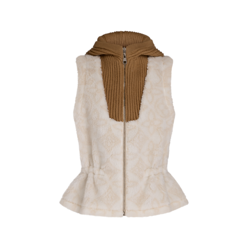 Ready-to-Wear Coats and Jackets Monogram Fleece Gilet | Louis Vuitton ® (Product zoom)