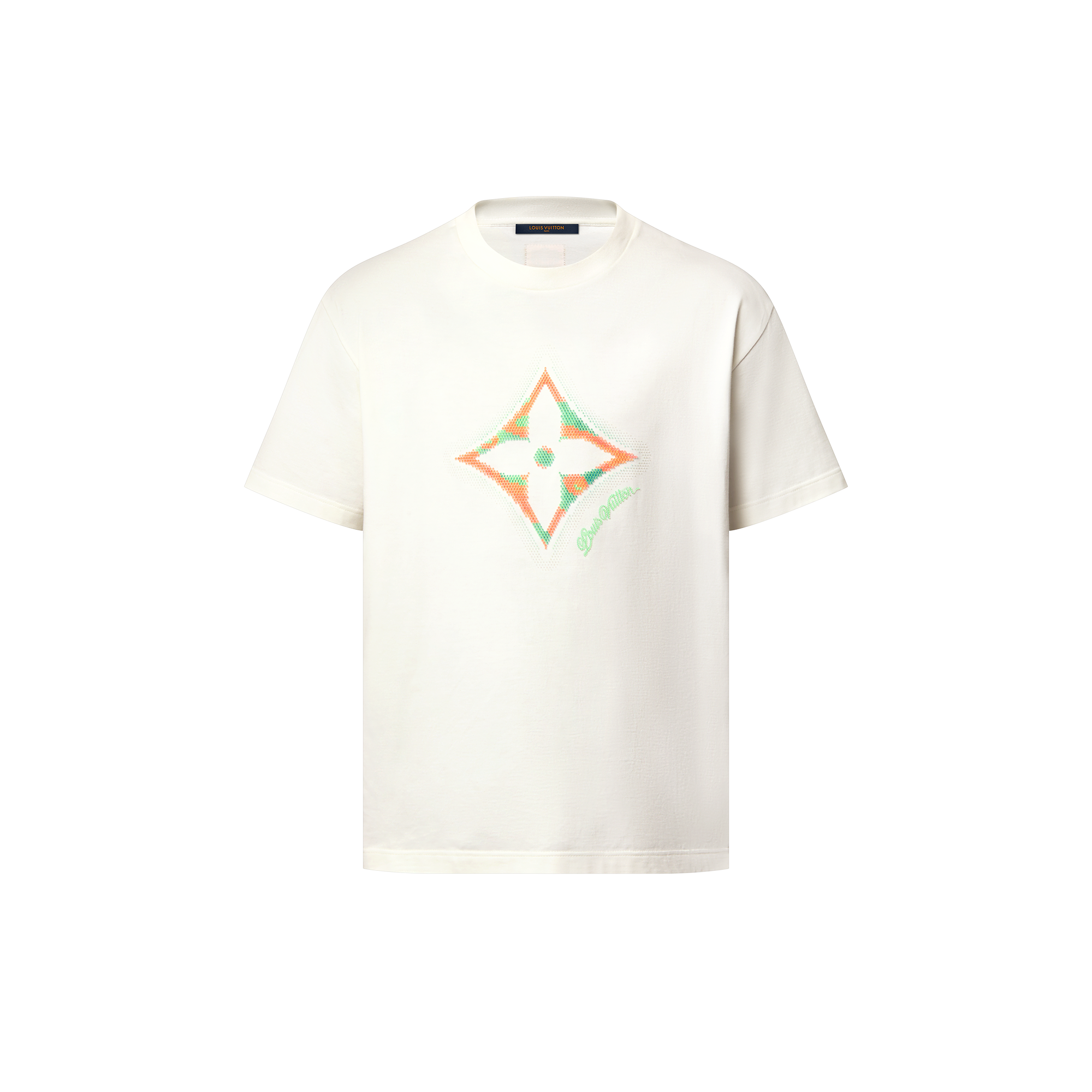  Ready-to-Wear T-Shirts and Polos Monogram Flower 3D Gradient Print T-Shirt | Louis Vuitton ® (Product zoom)