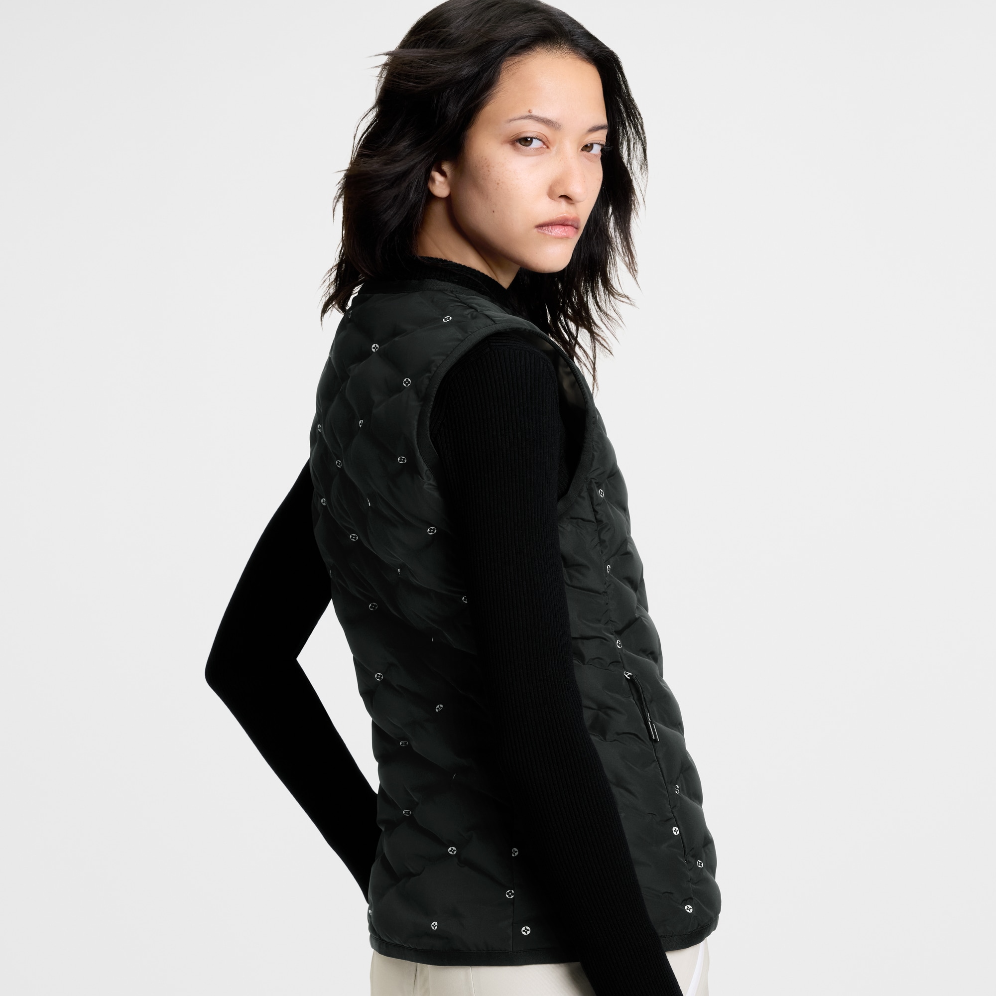  Ready-to-Wear Coats and Jackets Monogram Flower Quilted Gilet | Louis Vuitton ® (Product zoom)