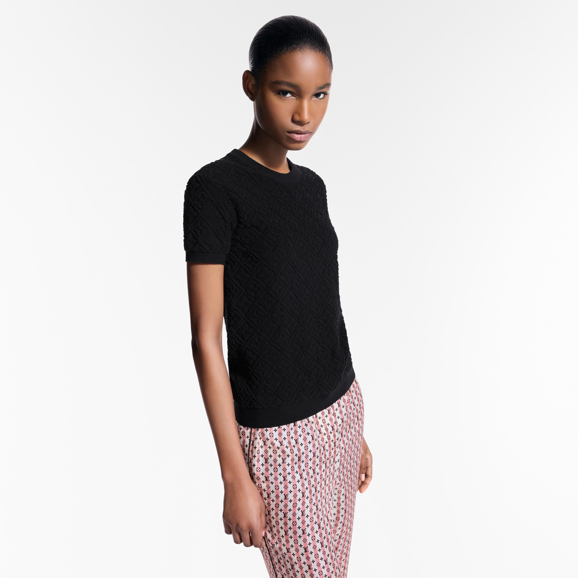  Ready-to-Wear Tops Monogram Flower Toweling Top  | Louis Vuitton ® (Product zoom)