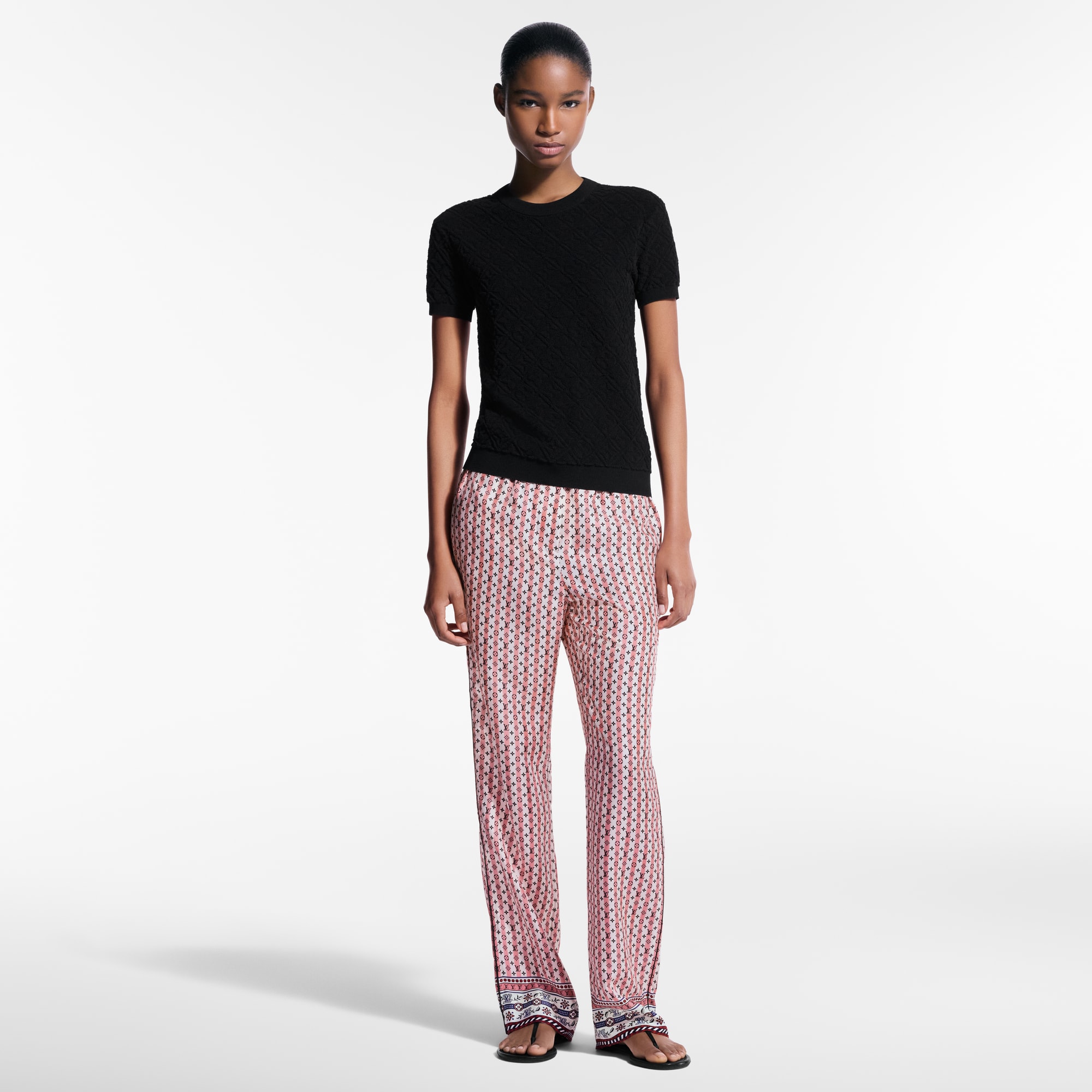  Ready-to-Wear Tops Monogram Flower Toweling Top  | Louis Vuitton ® (Product zoom)