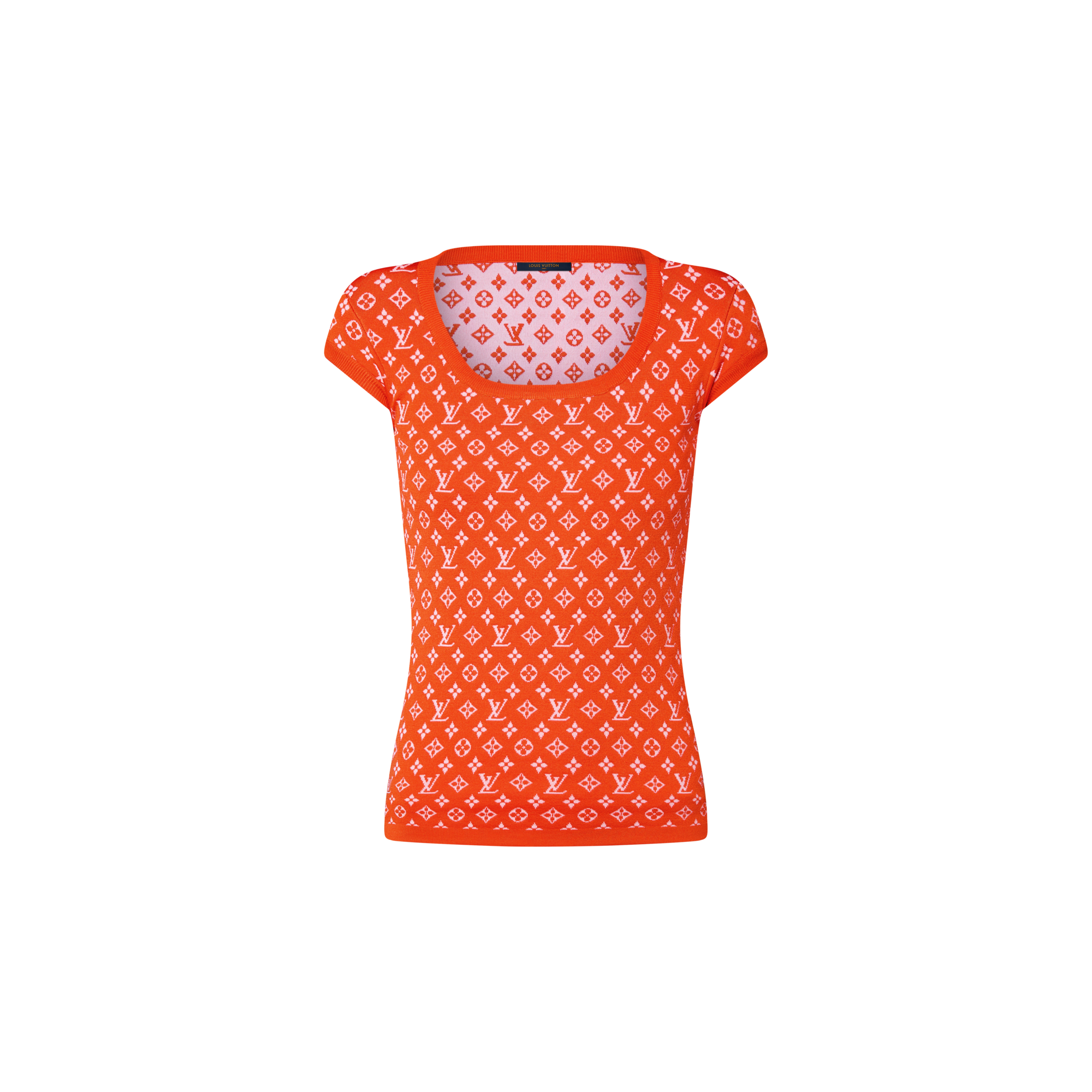  Ready-to-Wear Tops Monogram Jacquard Knit Top | Louis Vuitton ® (Product zoom)