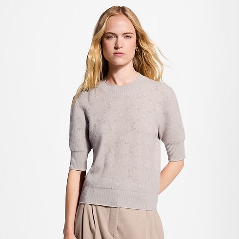 Ready-to-Wear Knitwear Monogram Knit Top | Louis Vuitton ® (Product zoom)