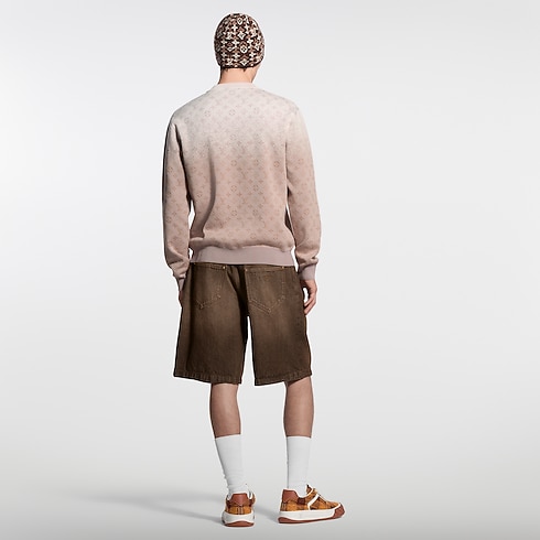 Ready-to-Wear All Ready-to-Wear Monogram Long-Sleeved Crewneck | Louis Vuitton ® (Product zoom)