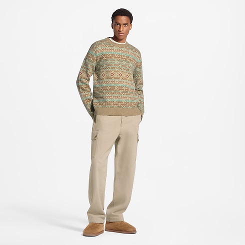 Ready-to-Wear All Ready-to-Wear Monogram Long-Sleeved Crewneck | Louis Vuitton ® (Product zoom)