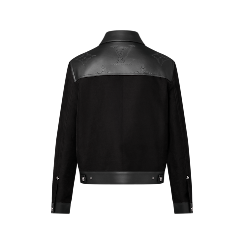 Ready-to-Wear Coats and Outerwear Monogram Mix Leather Workwear Blouson | Louis Vuitton ® (Product zoom)