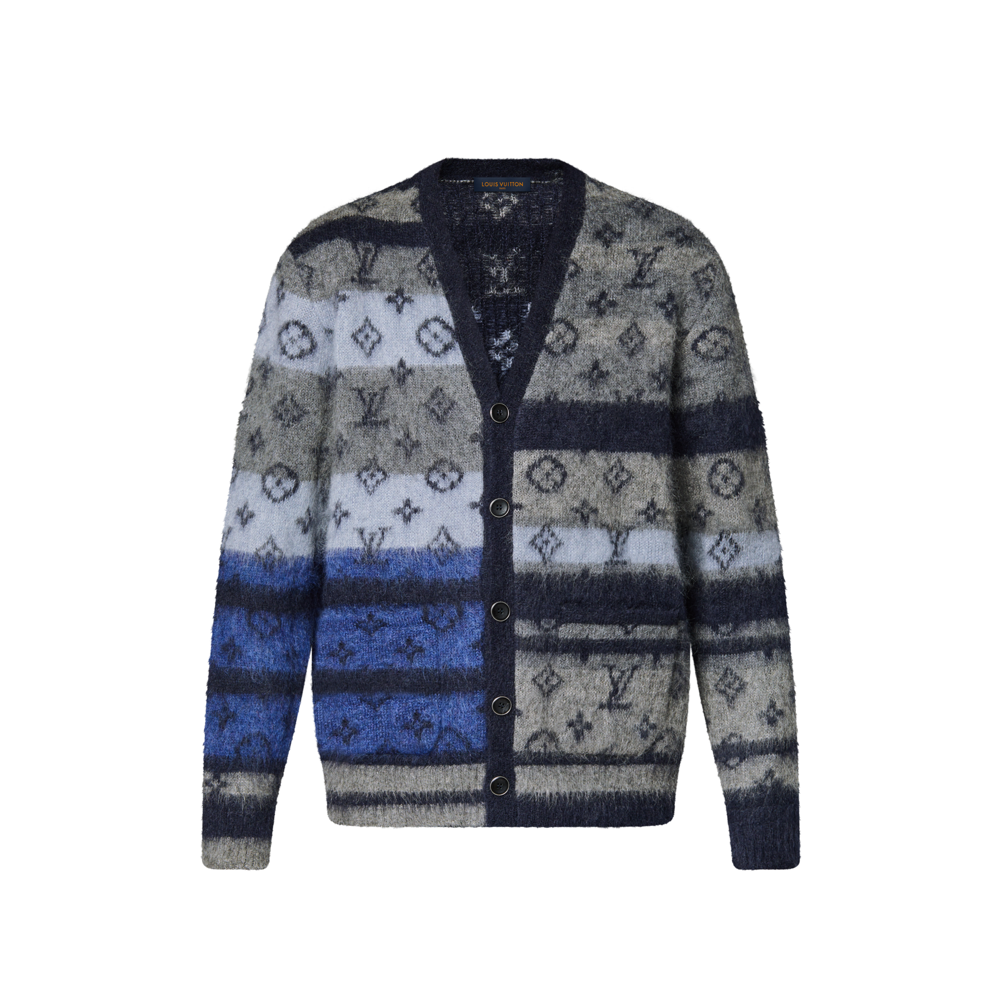 Ready-to-Wear All Ready-to-Wear Monogram Mohair Cardigan | Louis Vuitton ® (Product zoom)