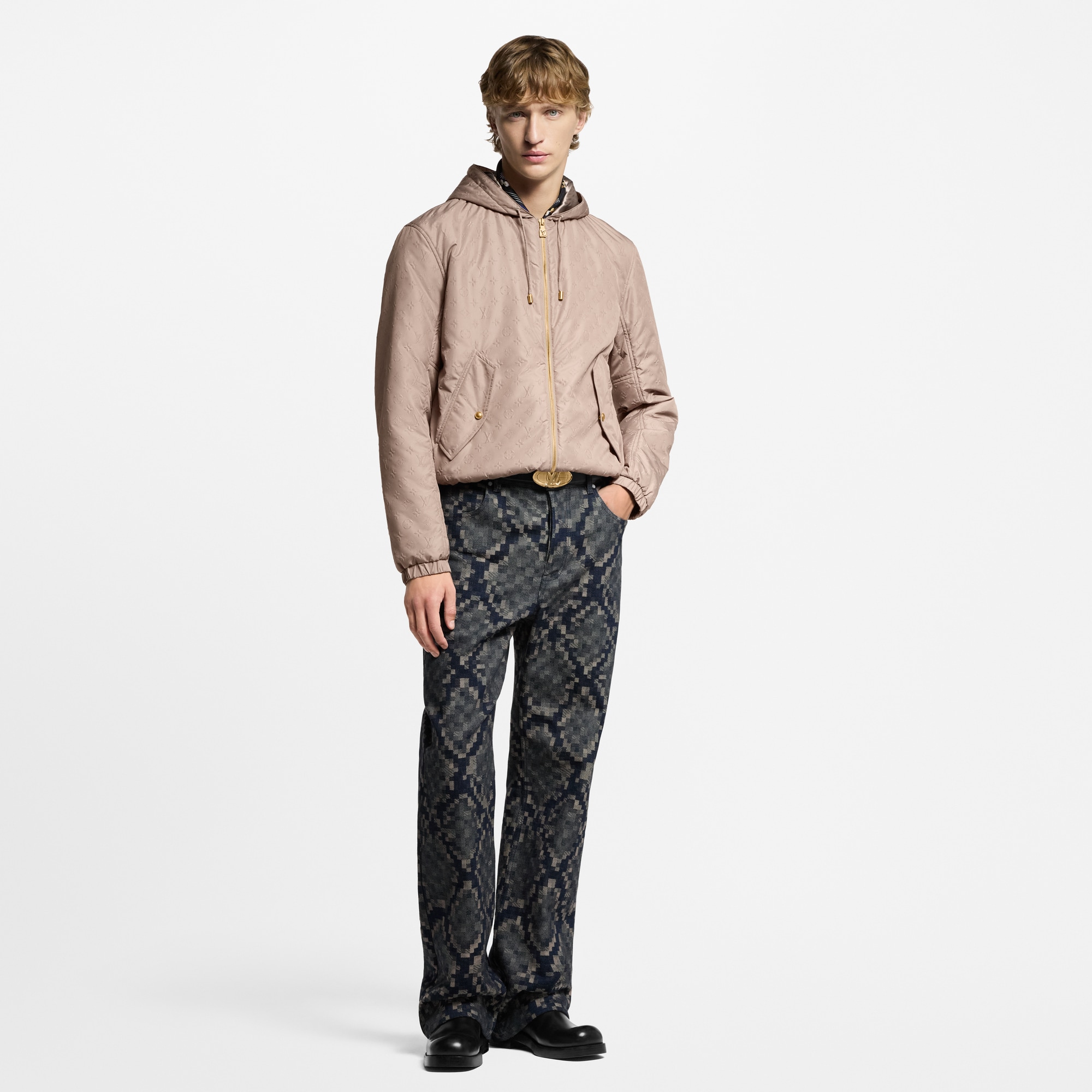  Ready-to-Wear Coats and Outerwear Monogram Padded Windbreaker | Louis Vuitton ® (Product zoom)