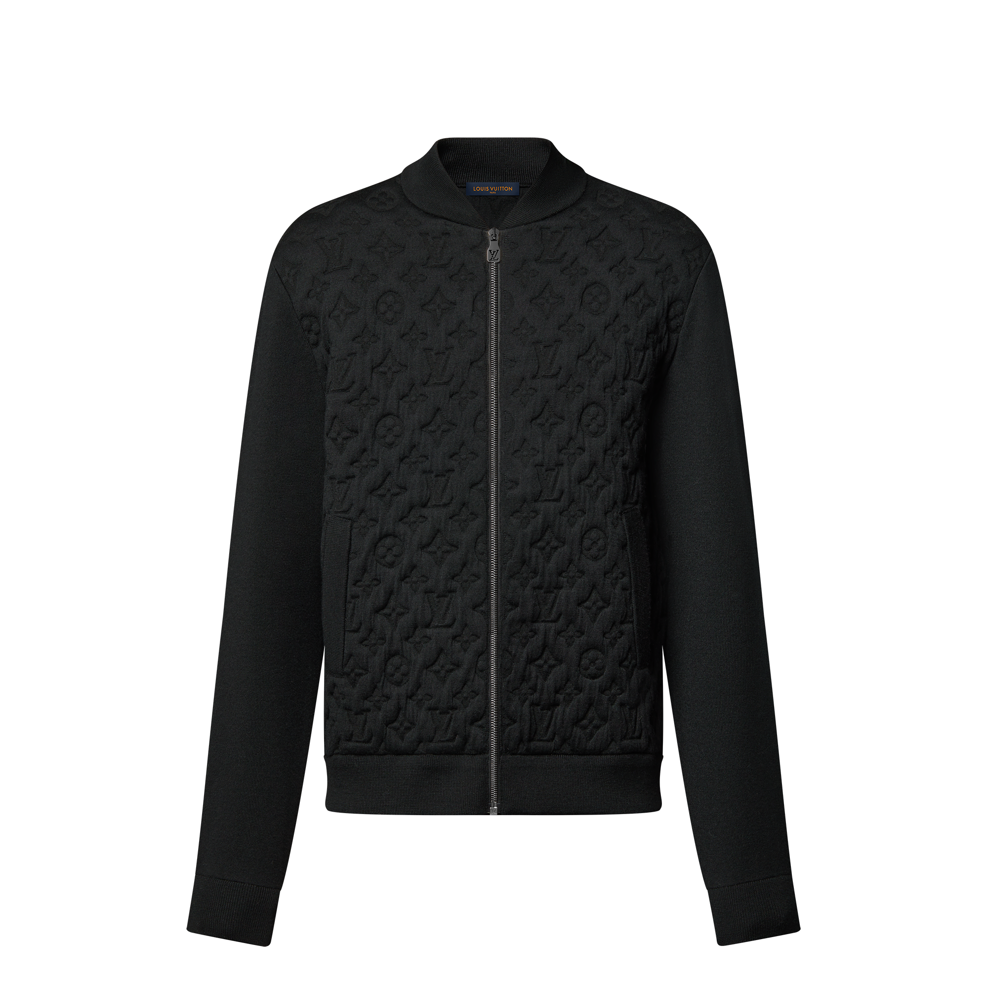  Ready-to-Wear All Ready-to-Wear Monogram Padded Wool Blend Bomber | Louis Vuitton ® (Product zoom)