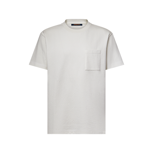 Ready-to-Wear T-Shirts and Polos Monogram Pique T-shirt | Louis Vuitton ® (Product zoom)