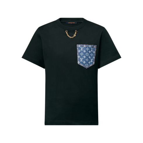 Ready-to-Wear Tops Monogram Pocket T-shirt | Louis Vuitton ® (Product zoom)
