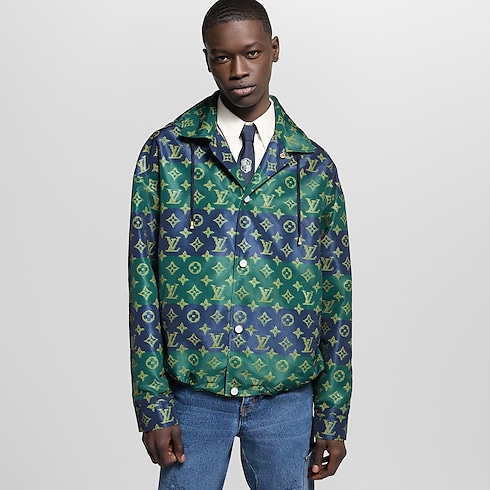 Prêt-à-Porter Manteaux et Blousons Monogram Printed Coach Jacket | Louis Vuitton ® (Zoom produit)