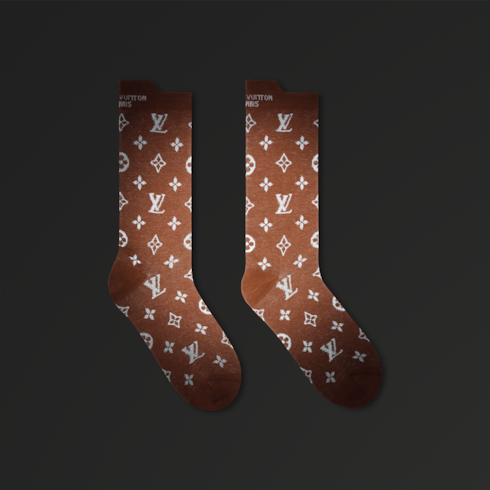 S00 Accessories Hats, Beanies and Socks Monogram Reflective Socks | Louis Vuitton ®