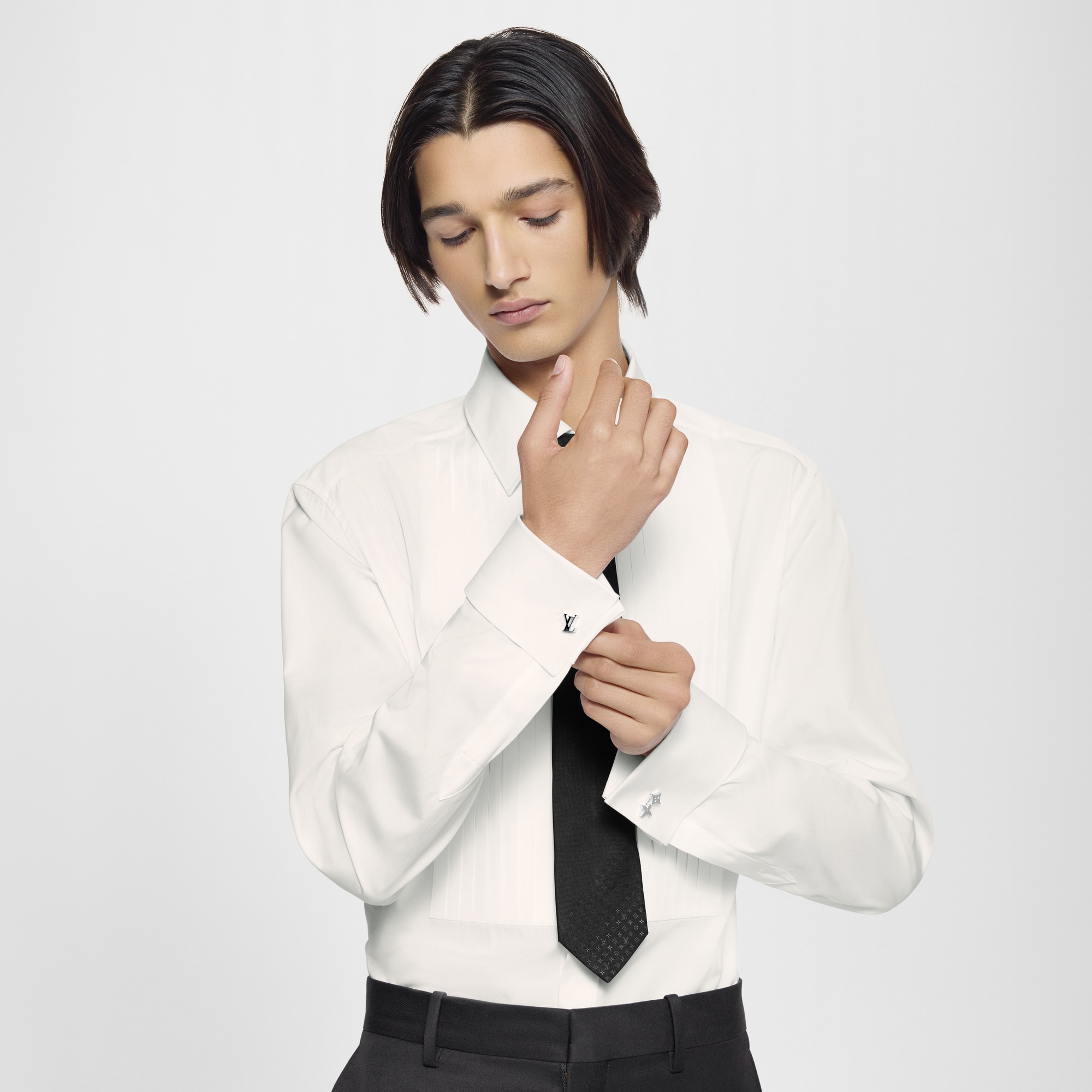 S00 Fashion Jewelry Fashion Jewelry Monogram Row Cufflinks | Louis Vuitton ® (Product zoom)