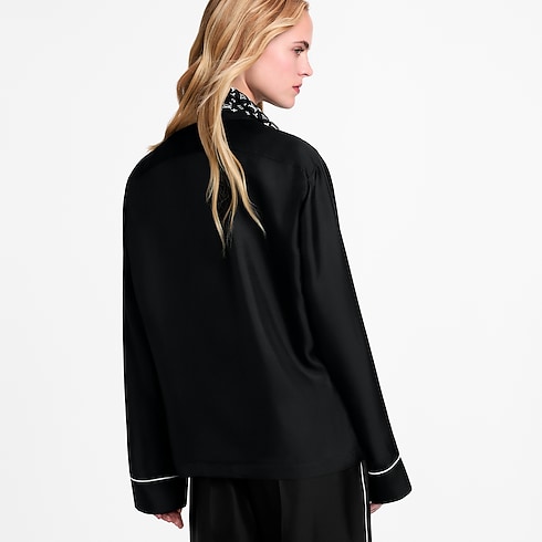 Ready-to-Wear Tops Monogram Scarf Pajama Top | Louis Vuitton ® (Product zoom)