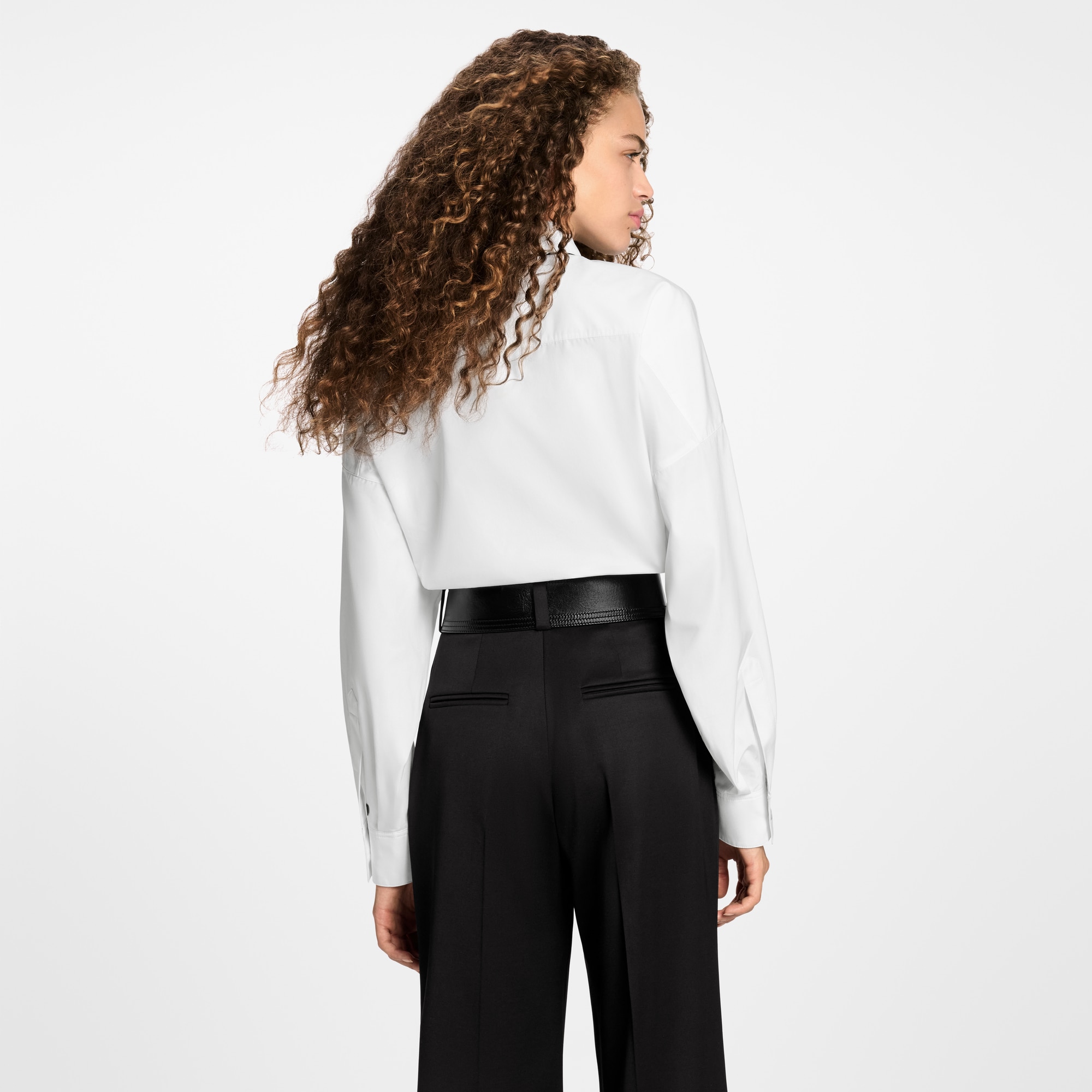  Ready-to-Wear Tops Monogram Scarf Shirt | Louis Vuitton ® (Product zoom)