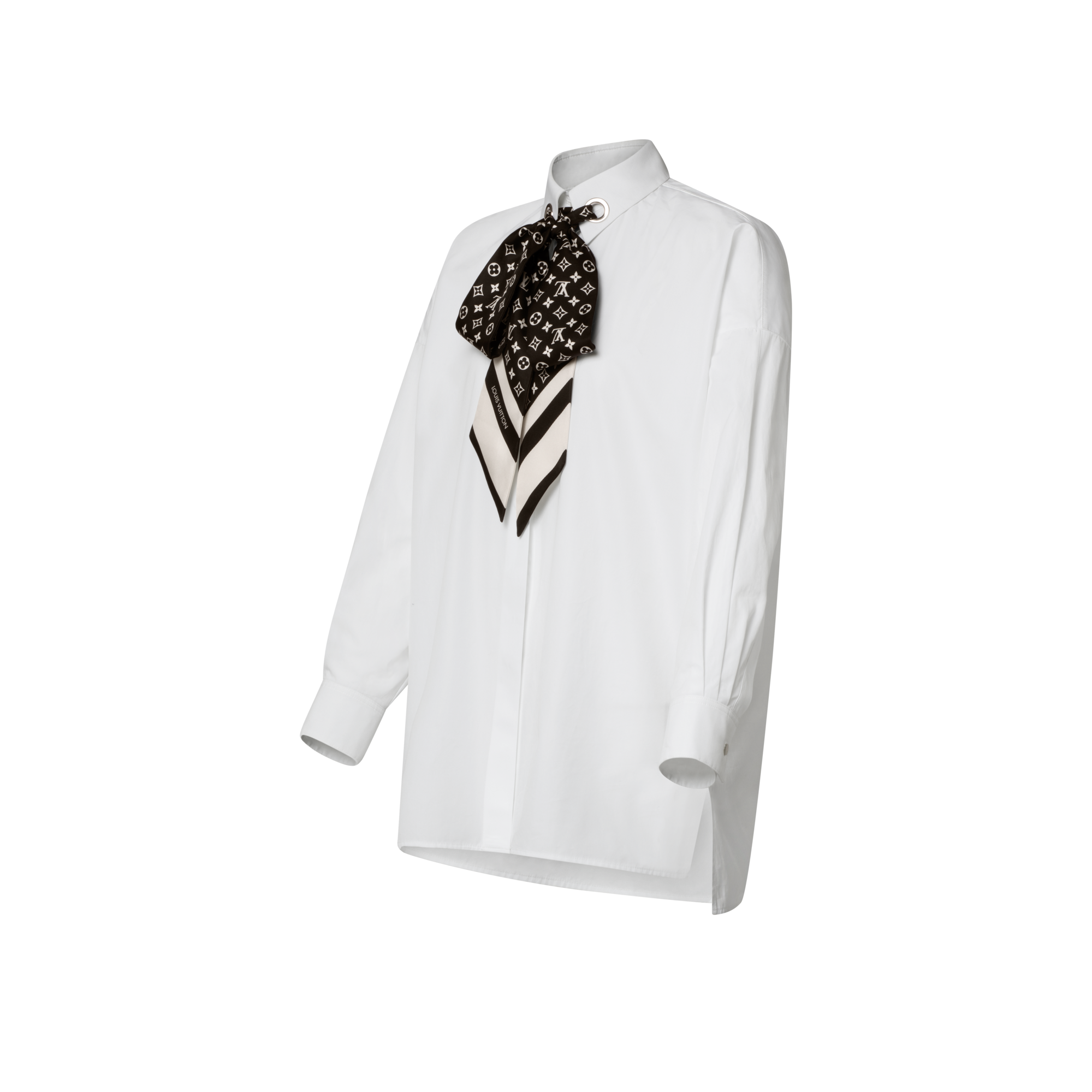  Ready-to-Wear Tops Monogram Scarf Shirt | Louis Vuitton ® (Product zoom)