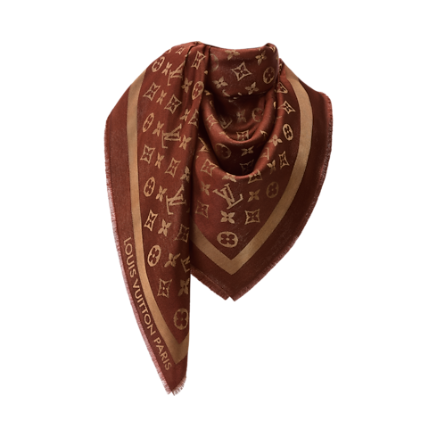 Accessories Shawls Monogram Shine Shawl | Louis Vuitton ® (Product zoom)